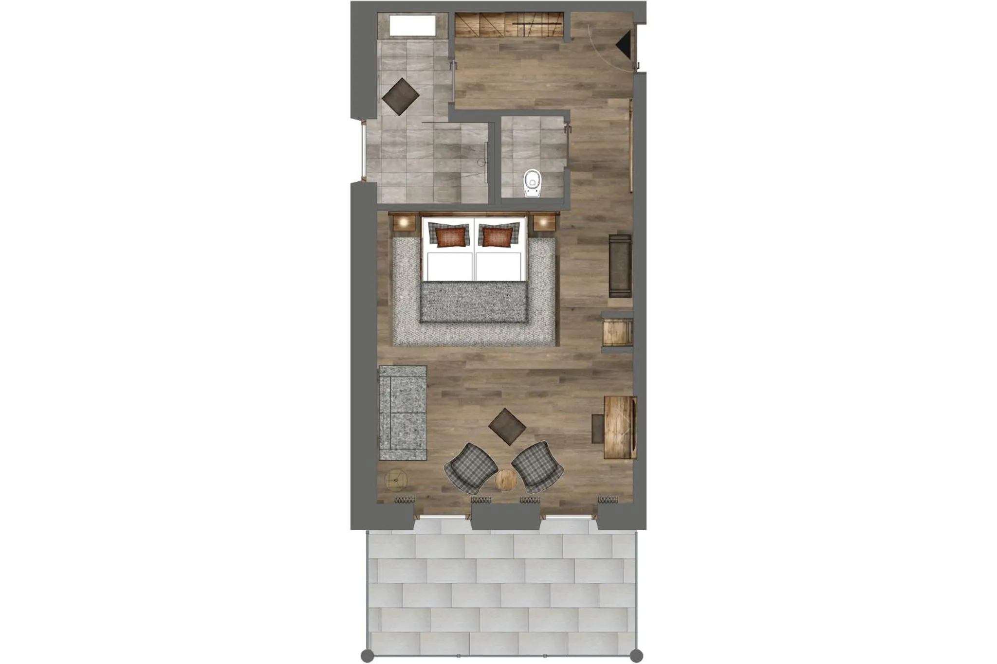 Floor plan in Hotel Grünerhof