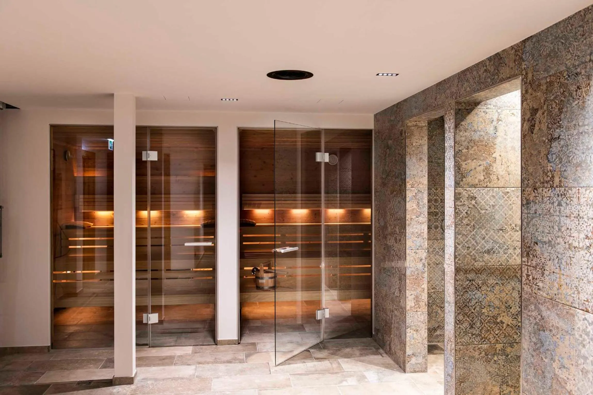 Sauna in Hotel Grünerhof