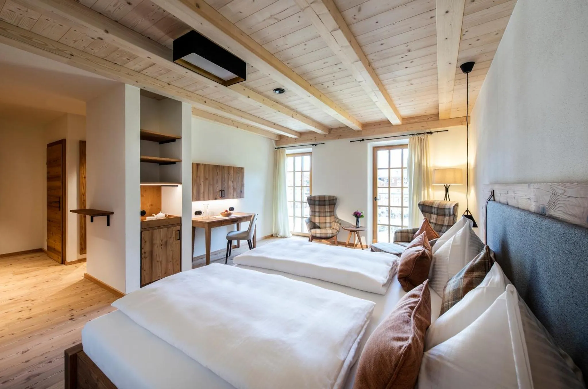 Photo of the whole room, Bed in Hotel Grünerhof