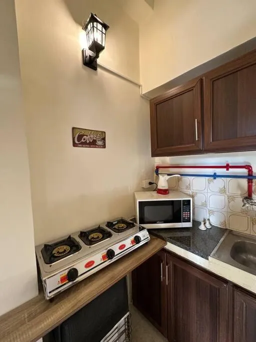 Kitchen or kitchenette in Antica old apartment al-lwebdeh