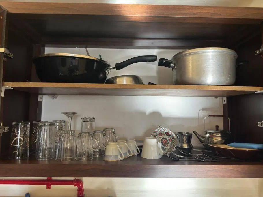 Kitchen or kitchenette in Antica old apartment al-lwebdeh