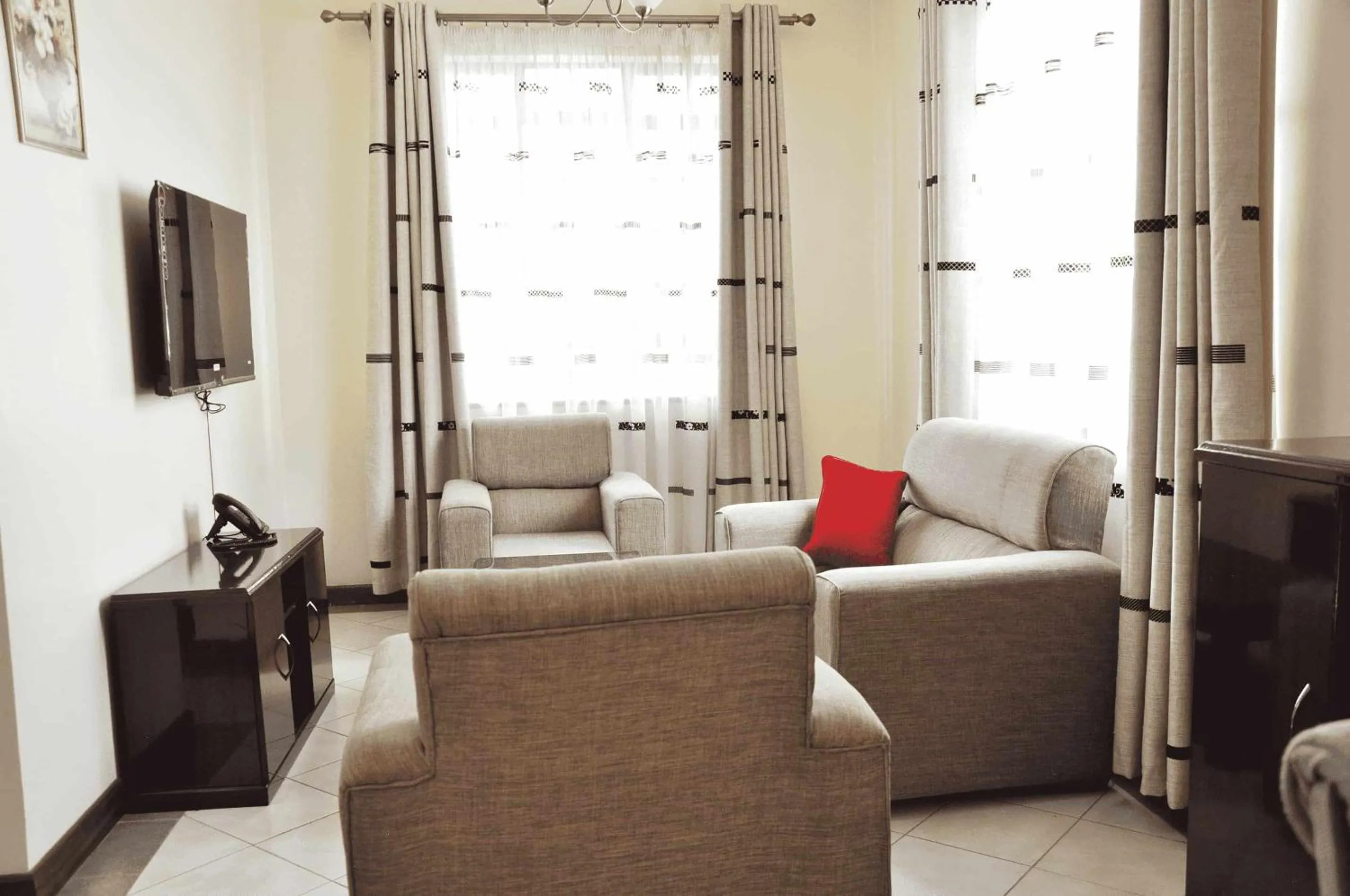 Living room in The Radix Hotel Limited