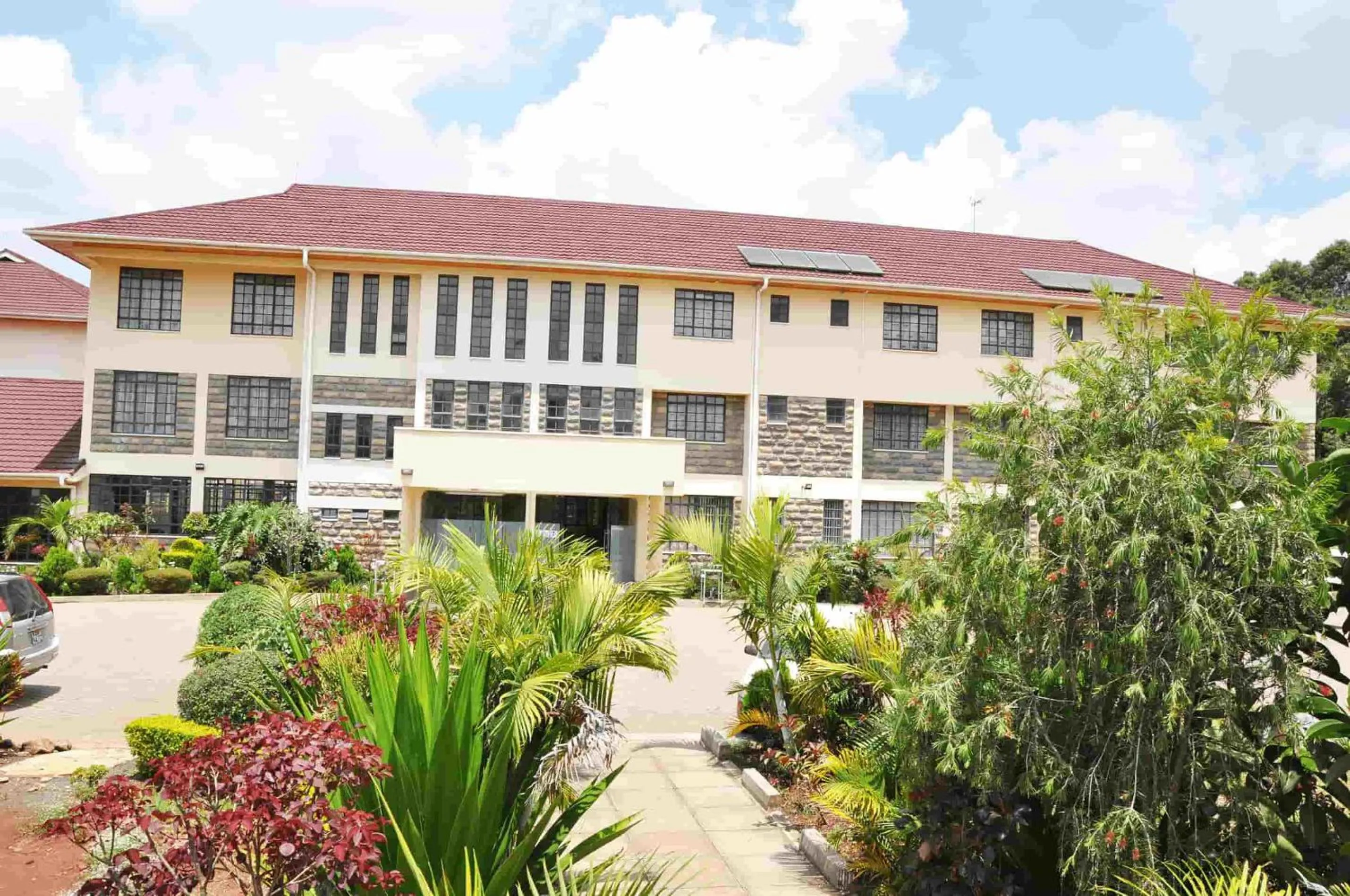 Garden view in The Radix Hotel Limited