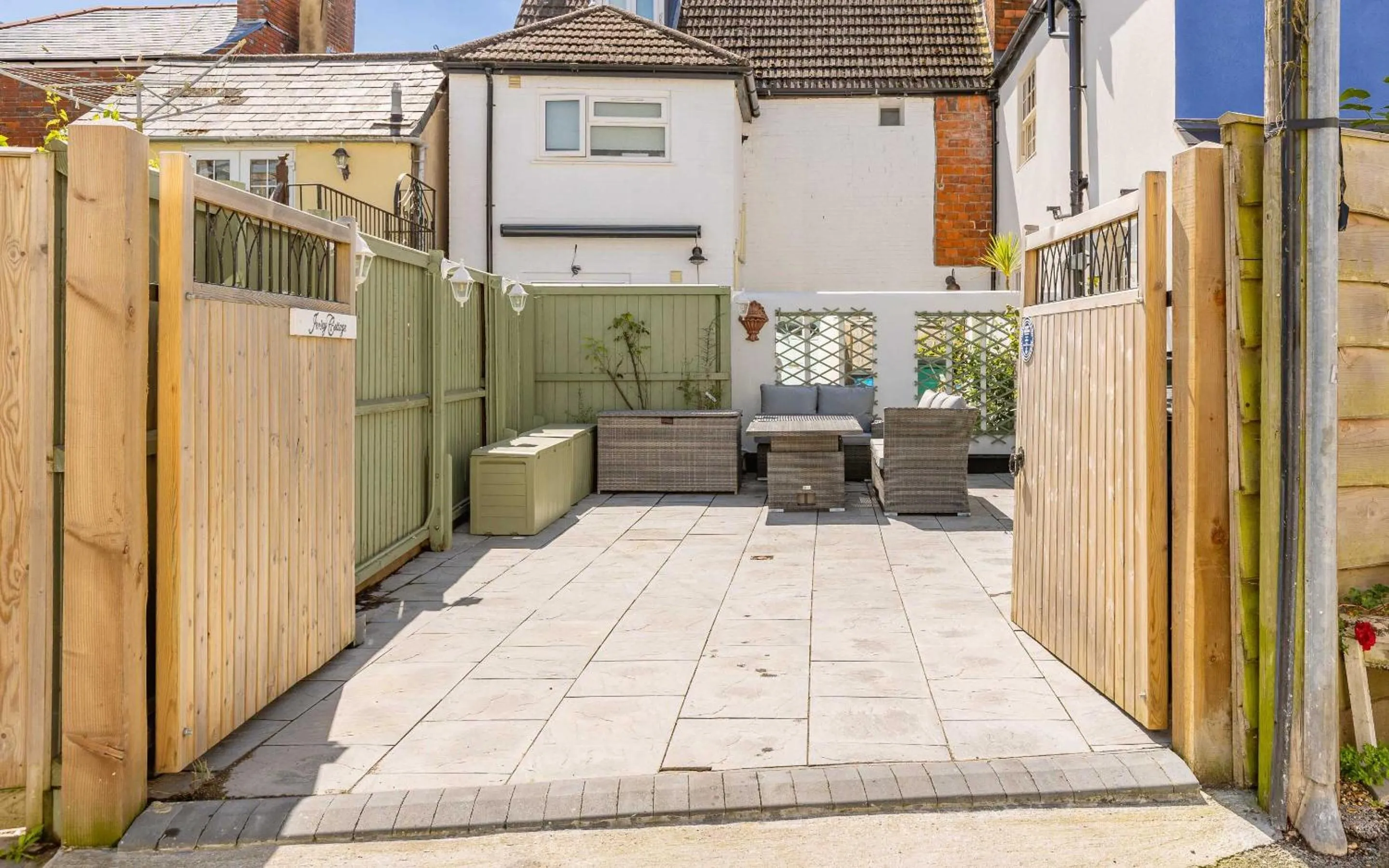 Garden in Jersey Cottage