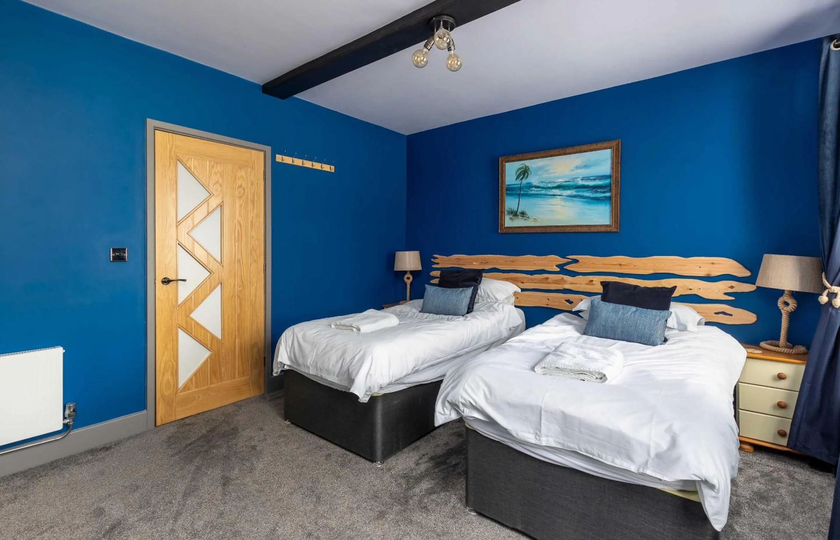 Bedroom, Bed in Jersey Cottage