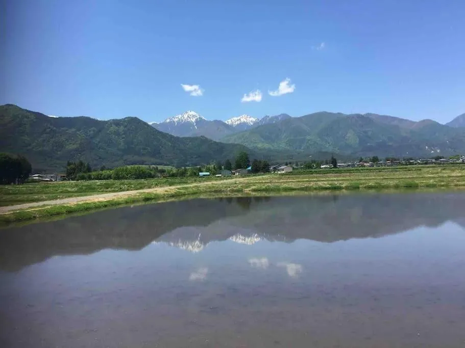 Mountain view in Azumino Salon1 Cozy Onsen Retreat