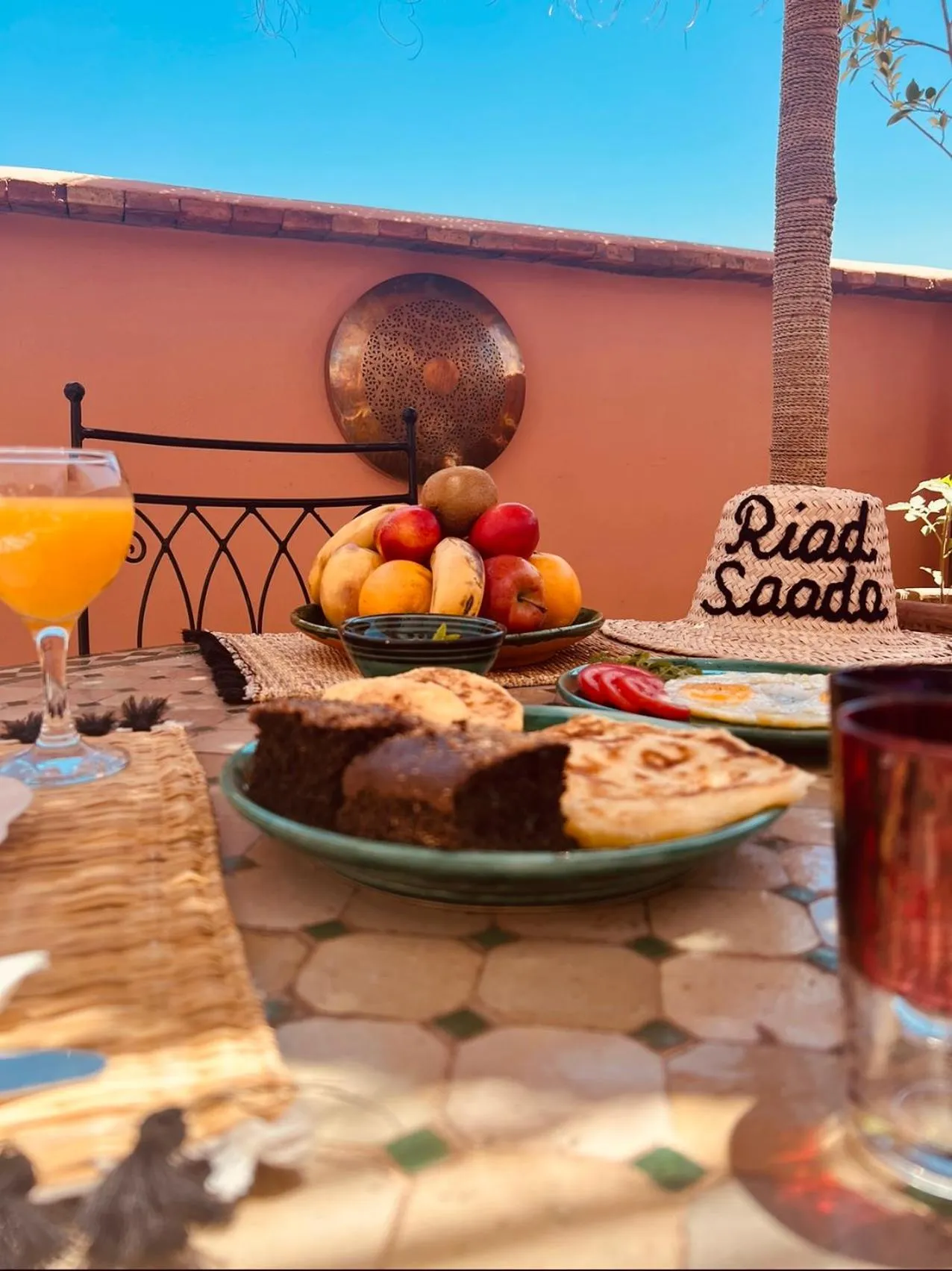 Breakfast in Riad Allal