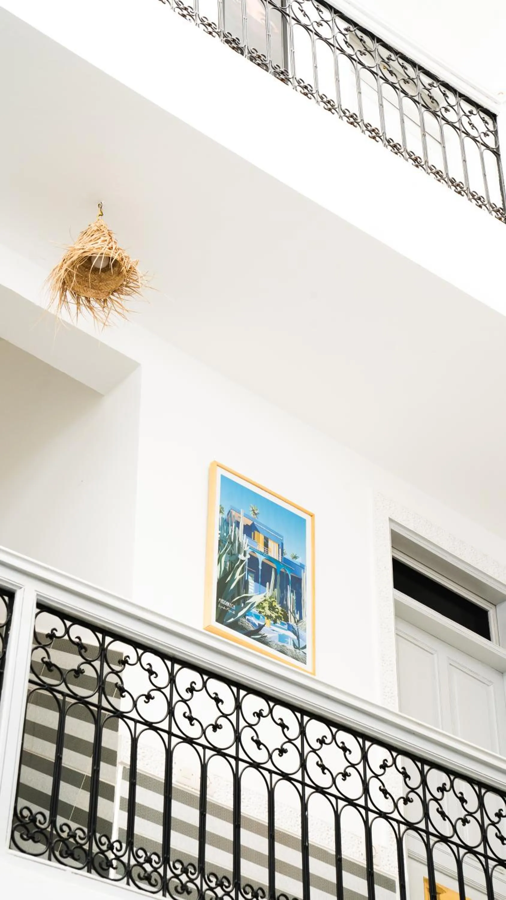 Decorative detail in Riad Allal