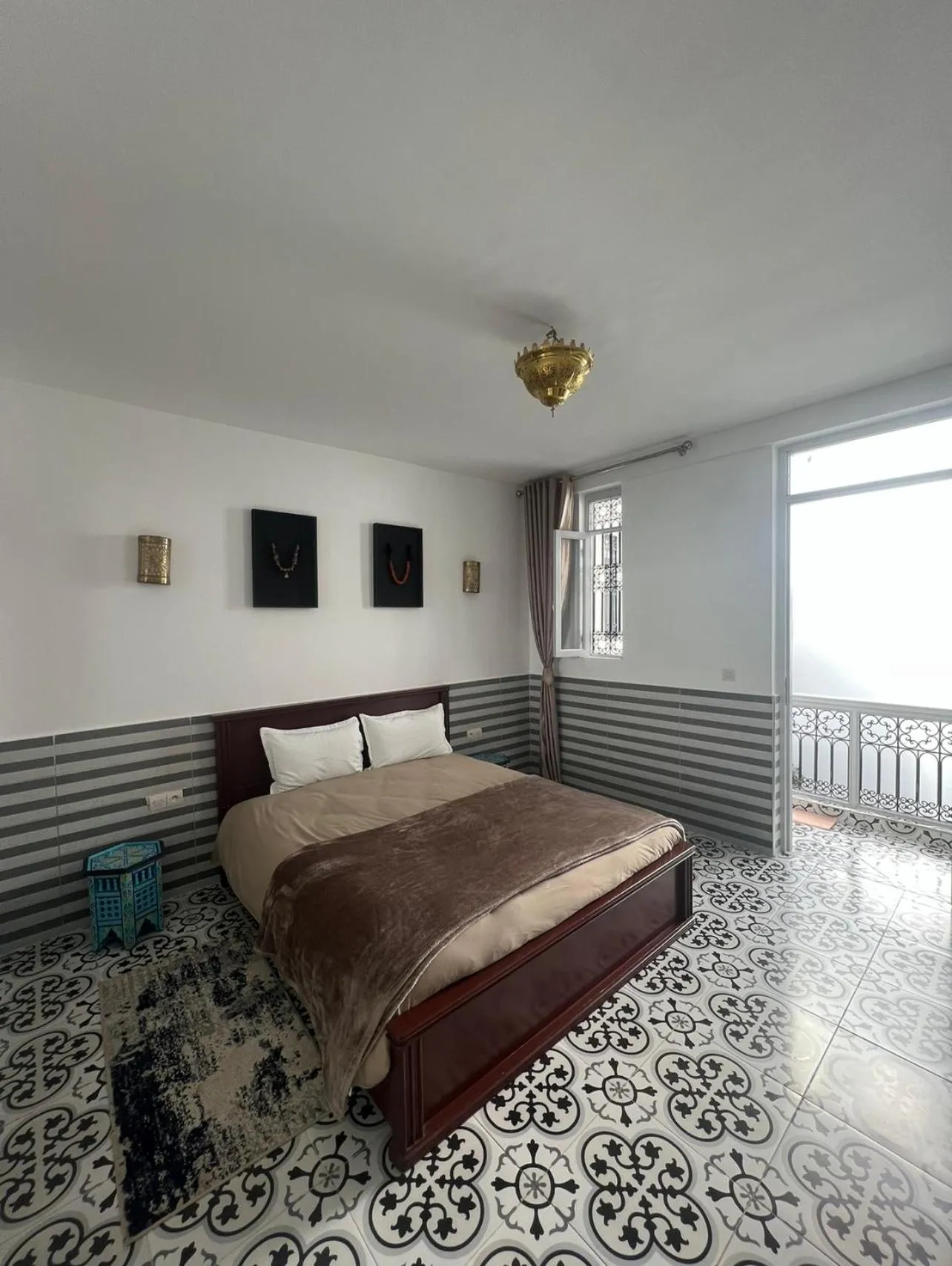 Bedroom, Bed in Riad Allal