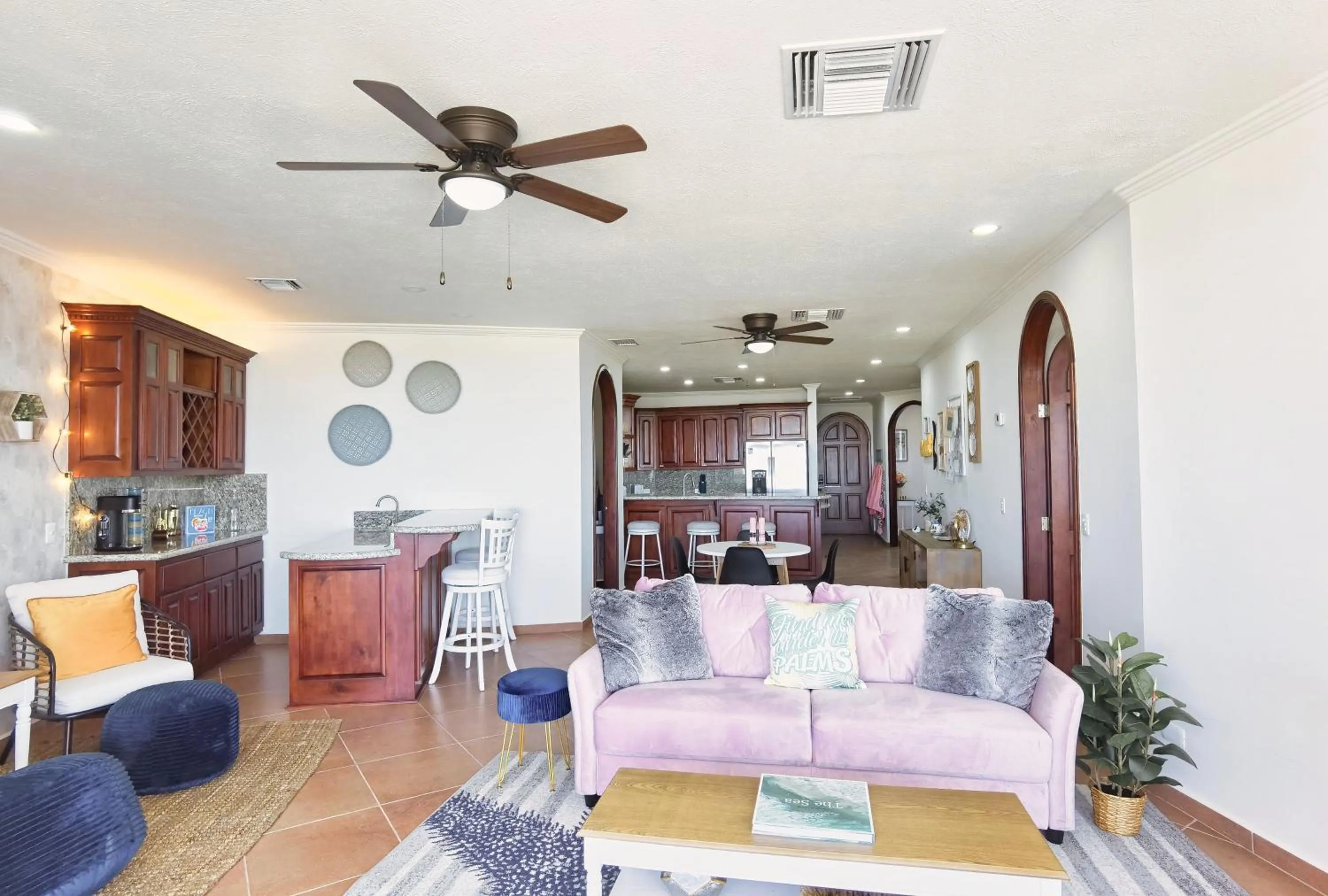 Living room in Casa Blanca Golf Villas