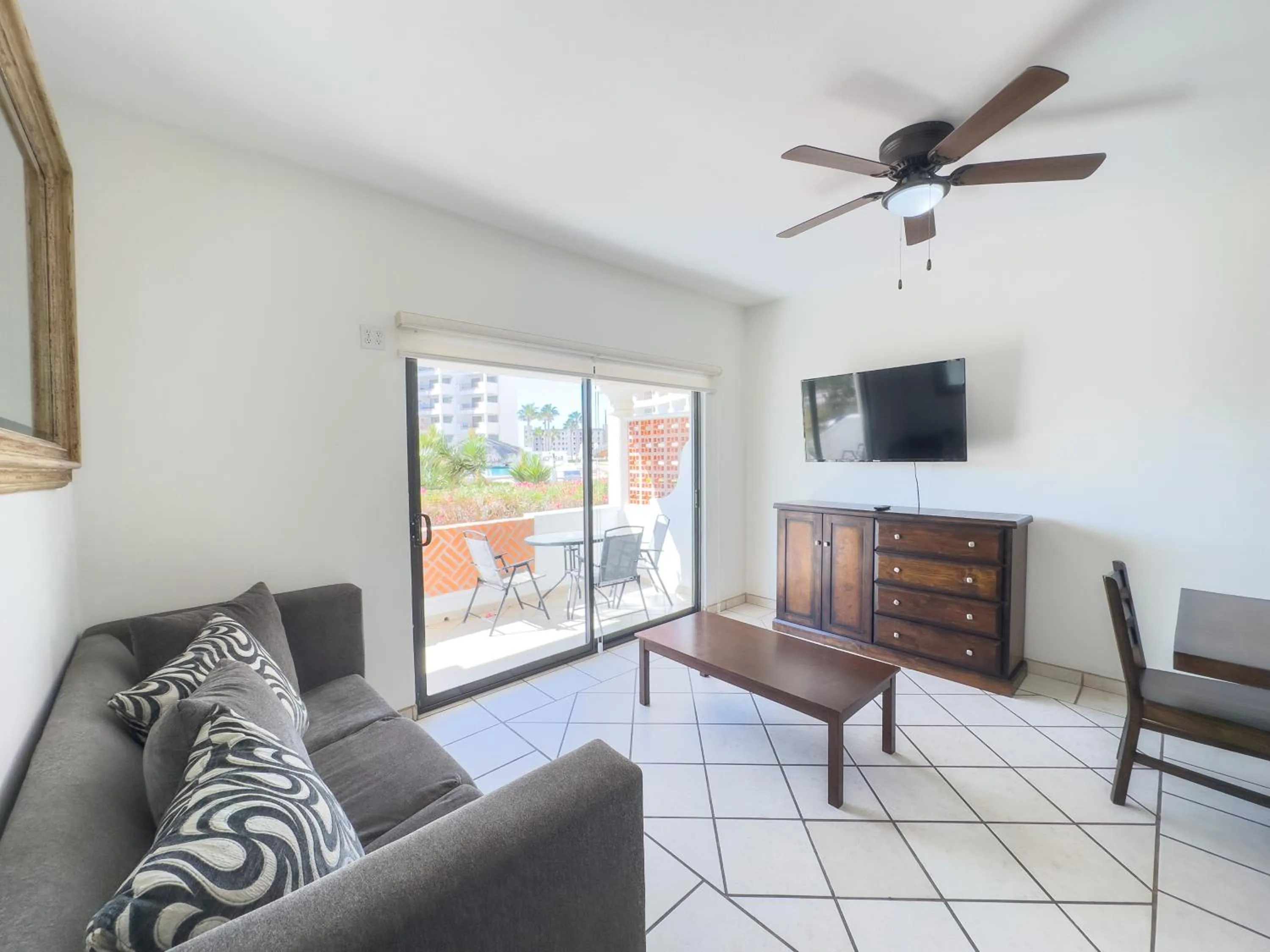 Living room in Casa Blanca Golf Villas