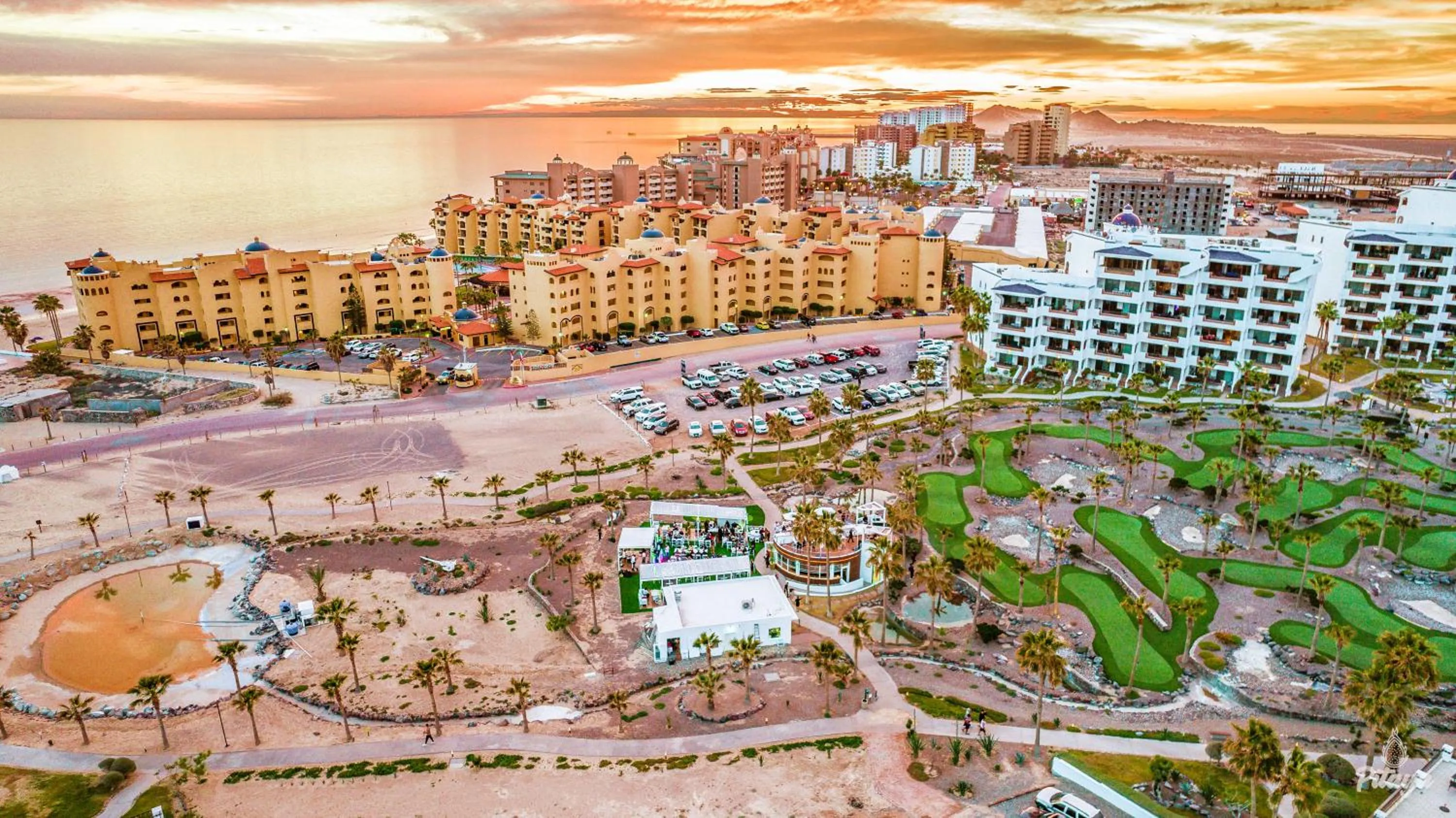 Bird's eye view in Casa Blanca Golf Villas