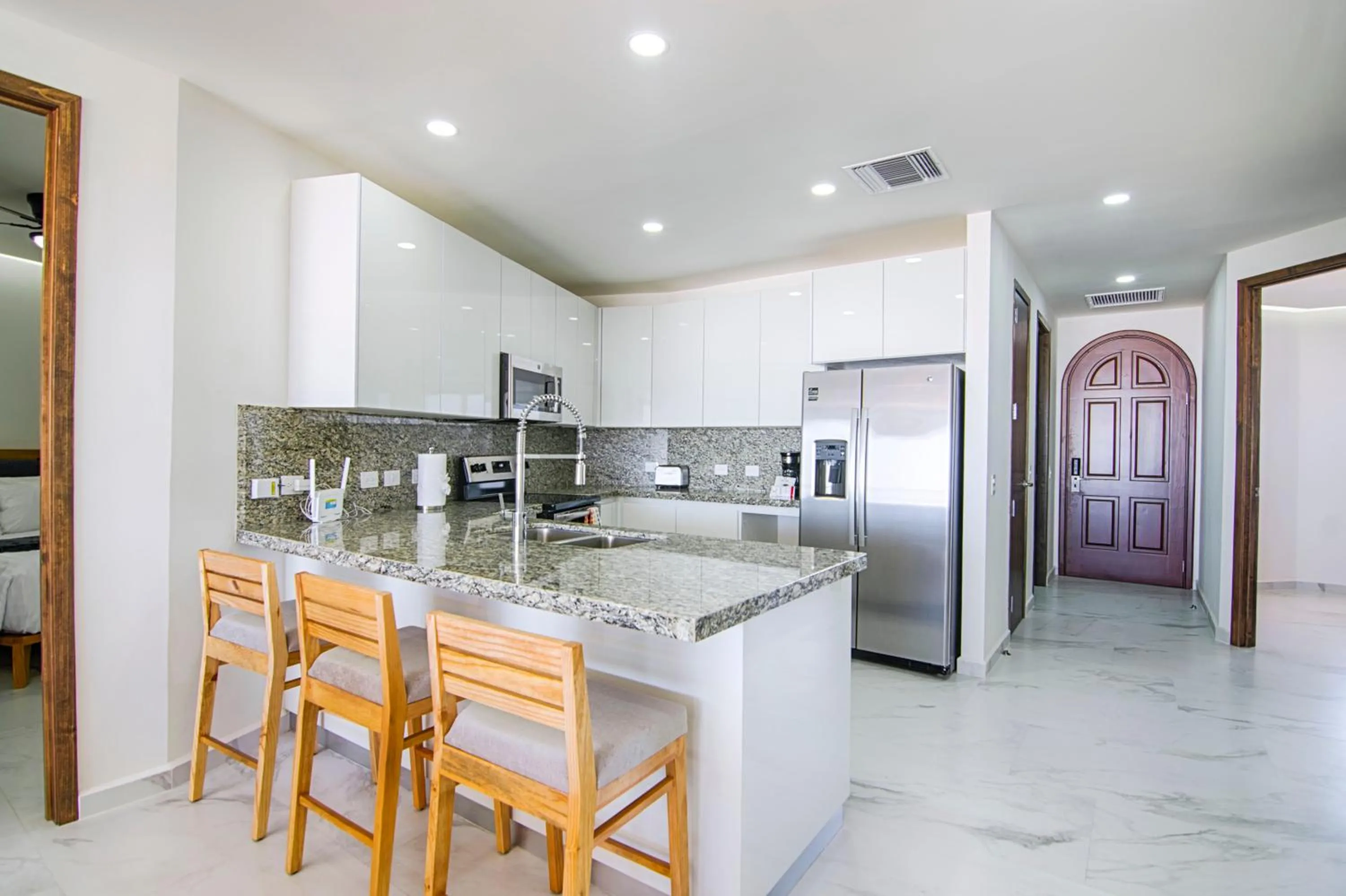 Kitchen or kitchenette in Casa Blanca Golf Villas