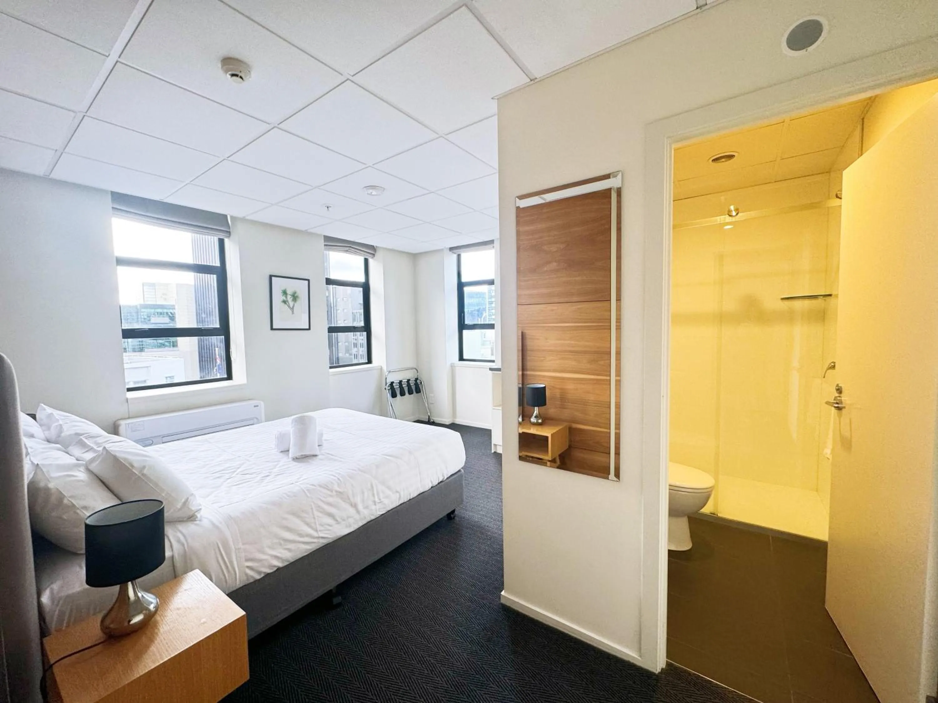 Bedroom, Bed in Park Hotel, Lambton Quay