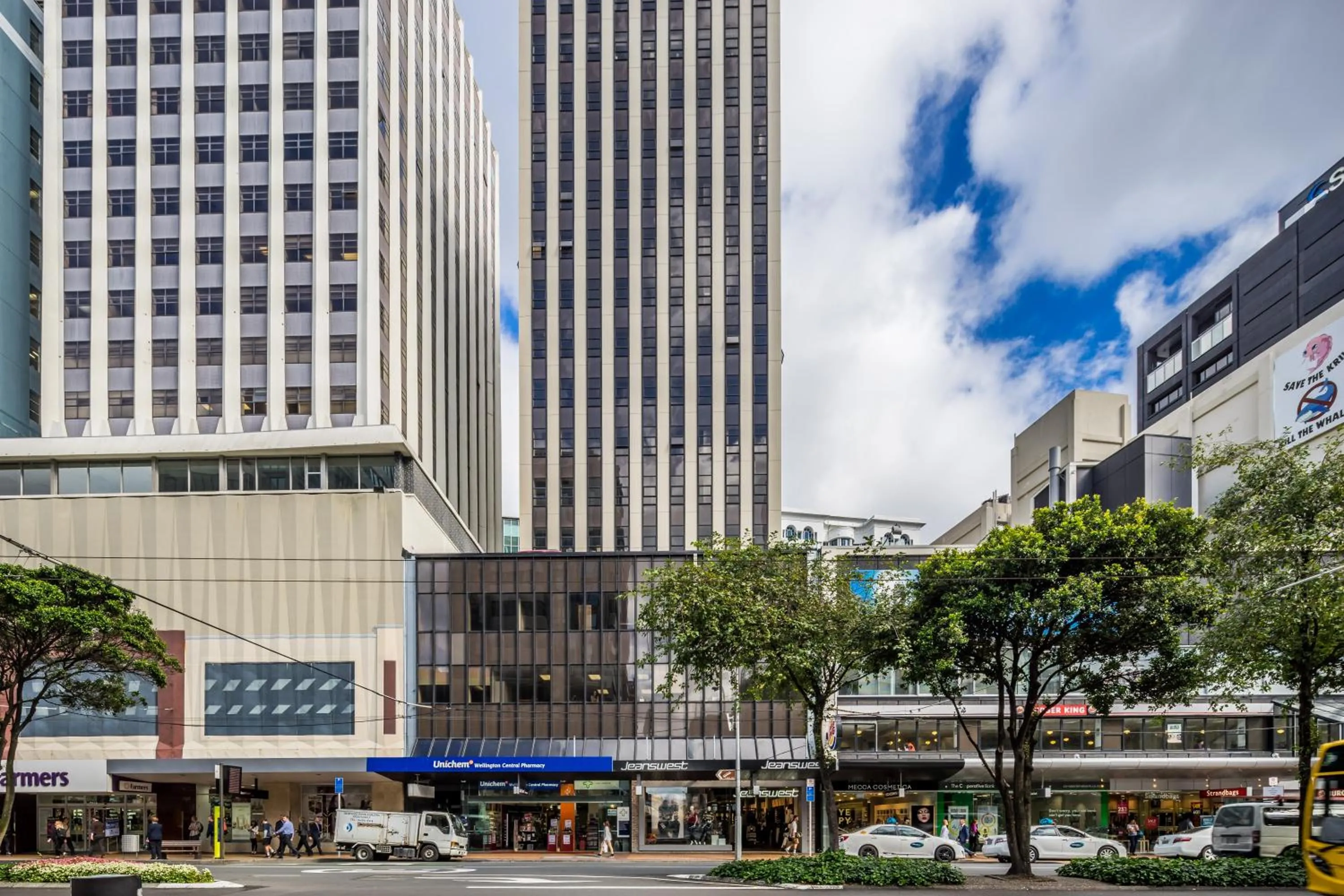 Property building in Park Hotel, Lambton Quay