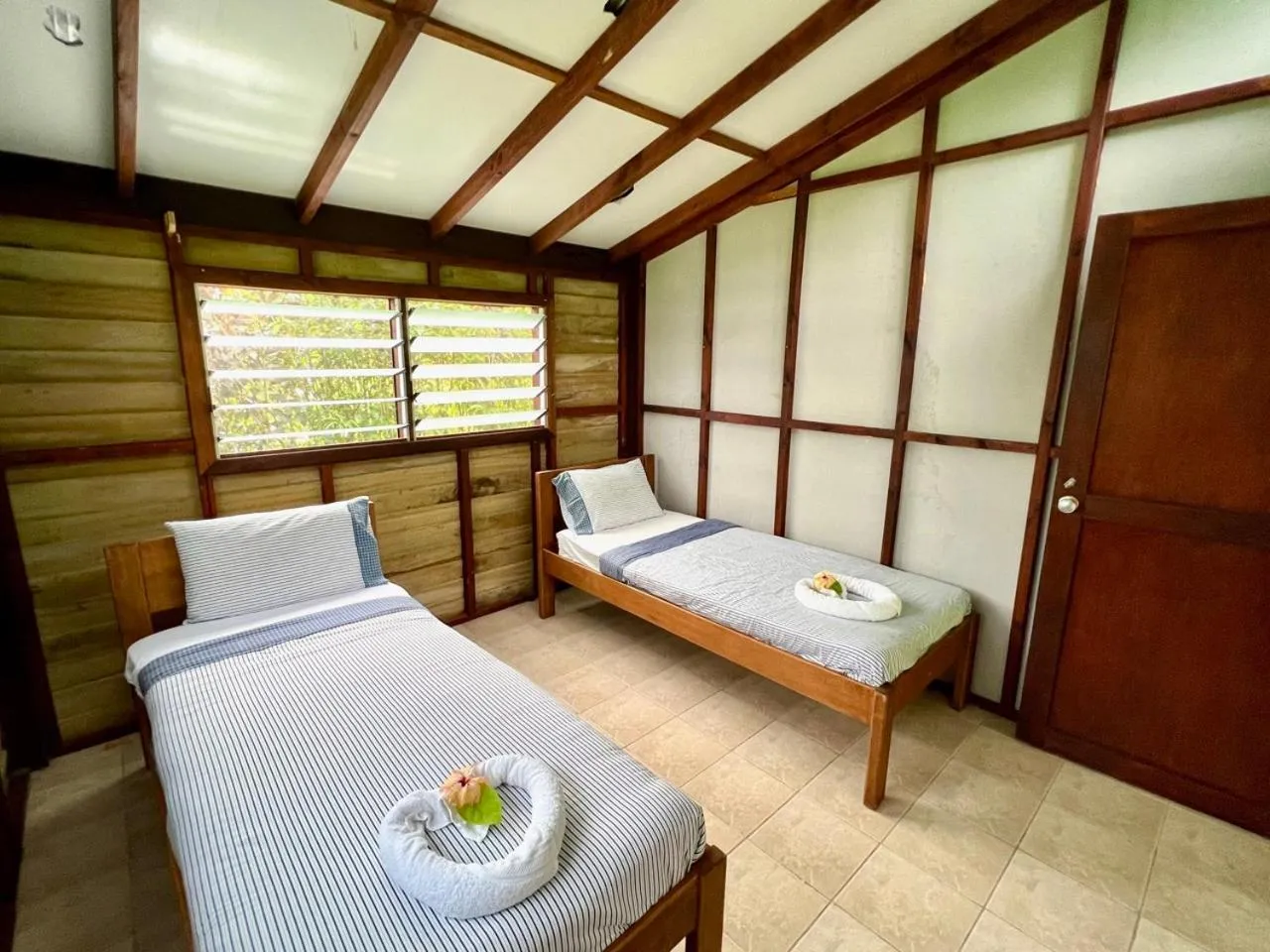 Bed in Freshwater Plantation Farm Stay