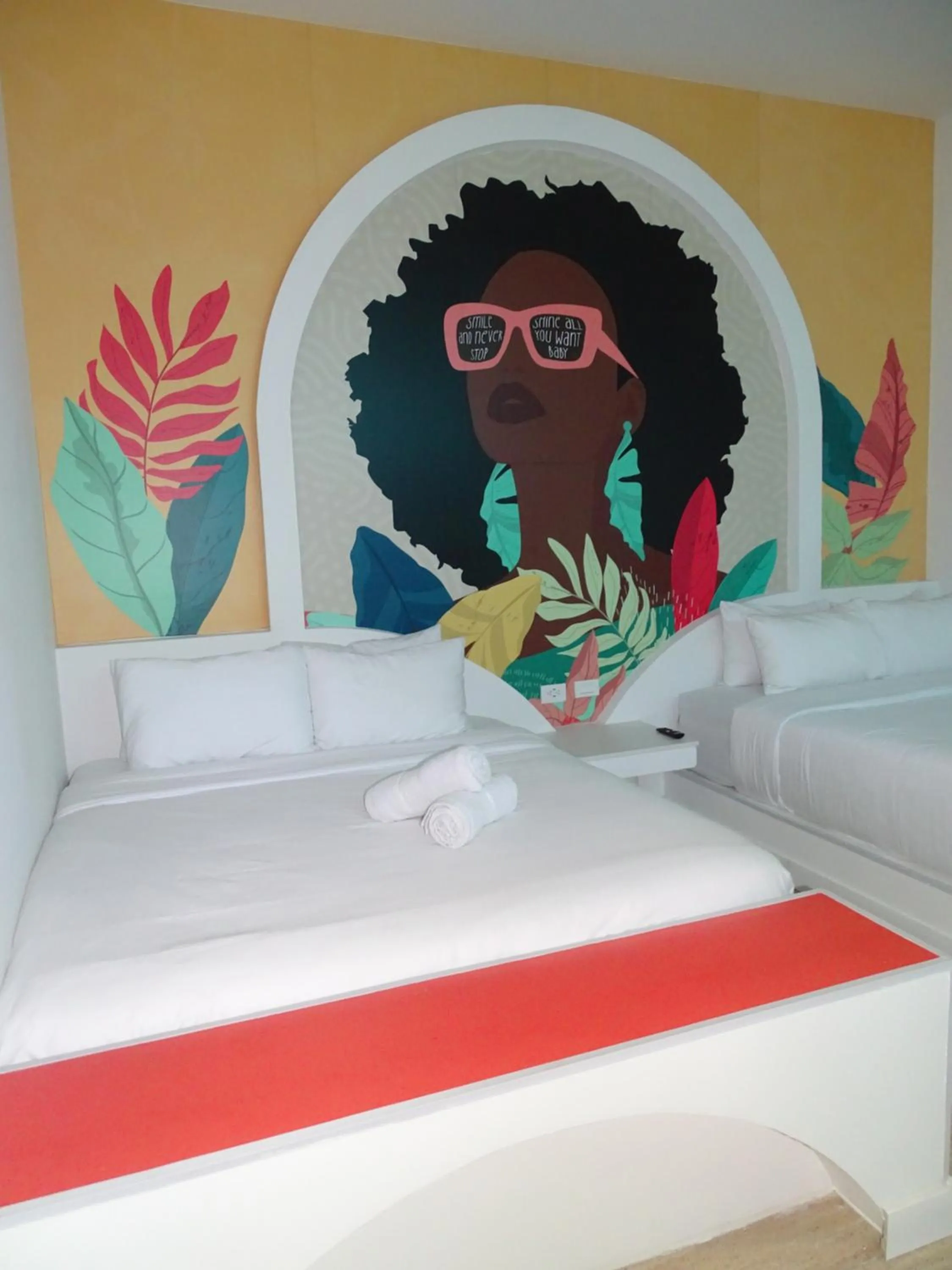 Bed in Hotel Nomadic Design