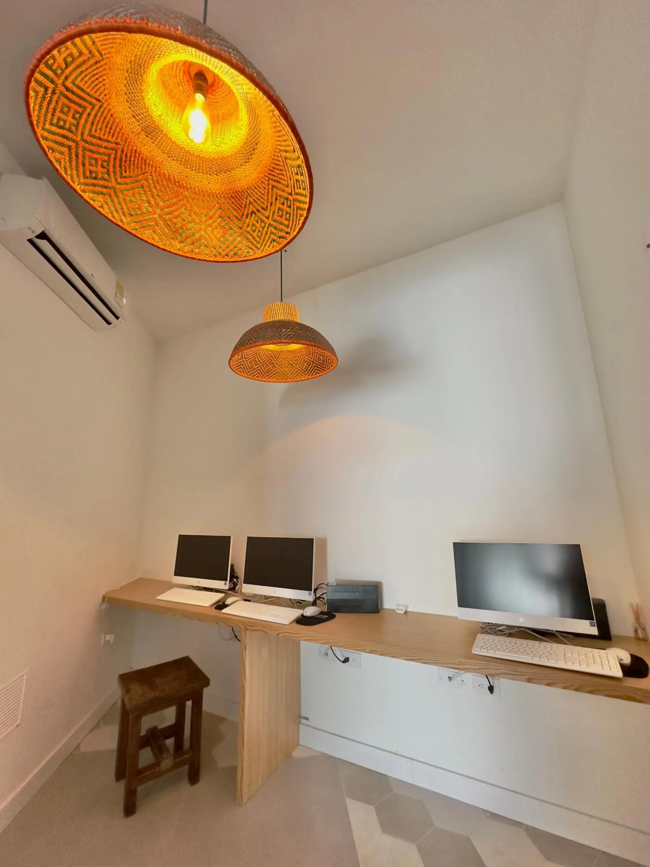 Seating area in Hotel Nomadic Design