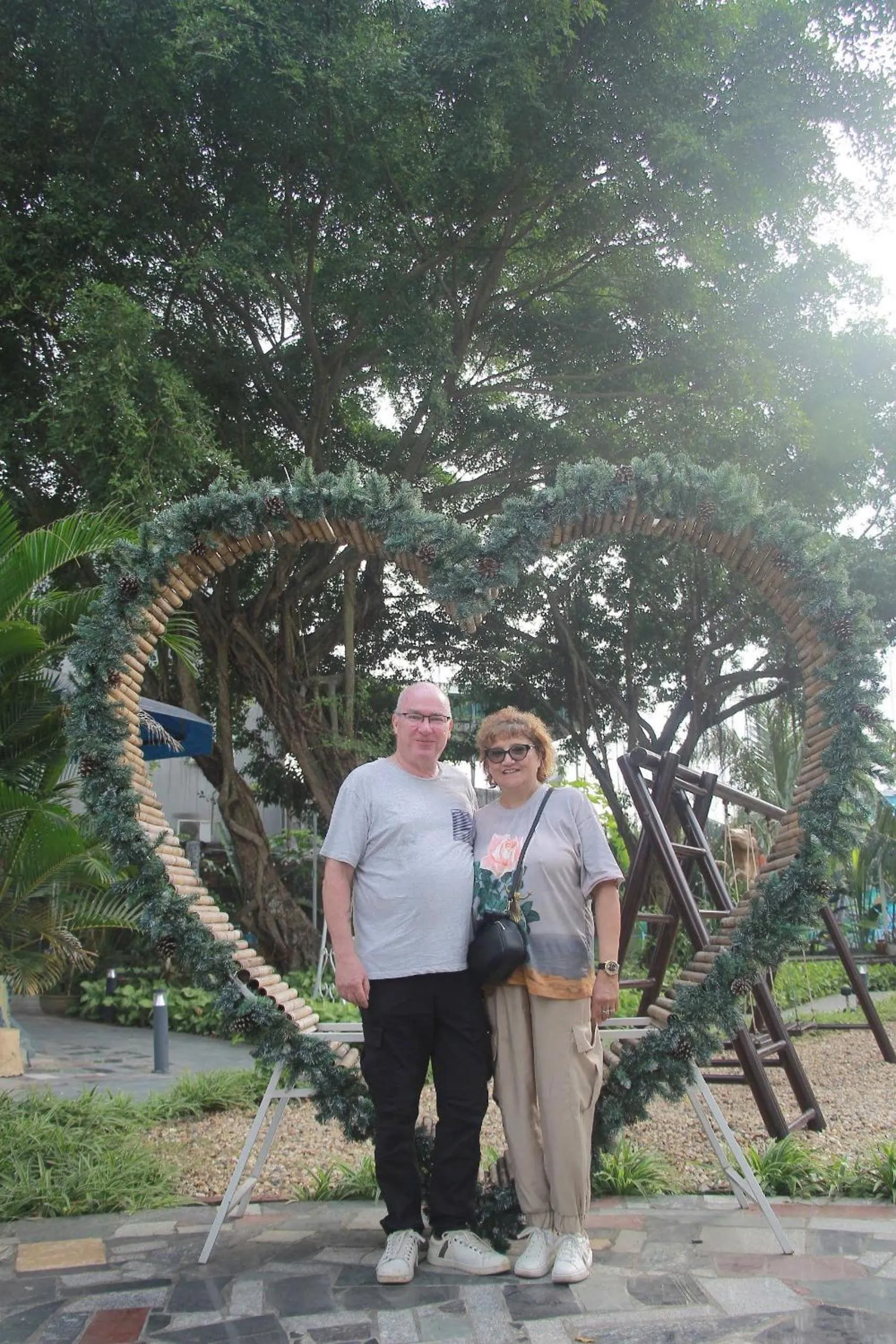 Patio in Châu Sơn Garden Resort