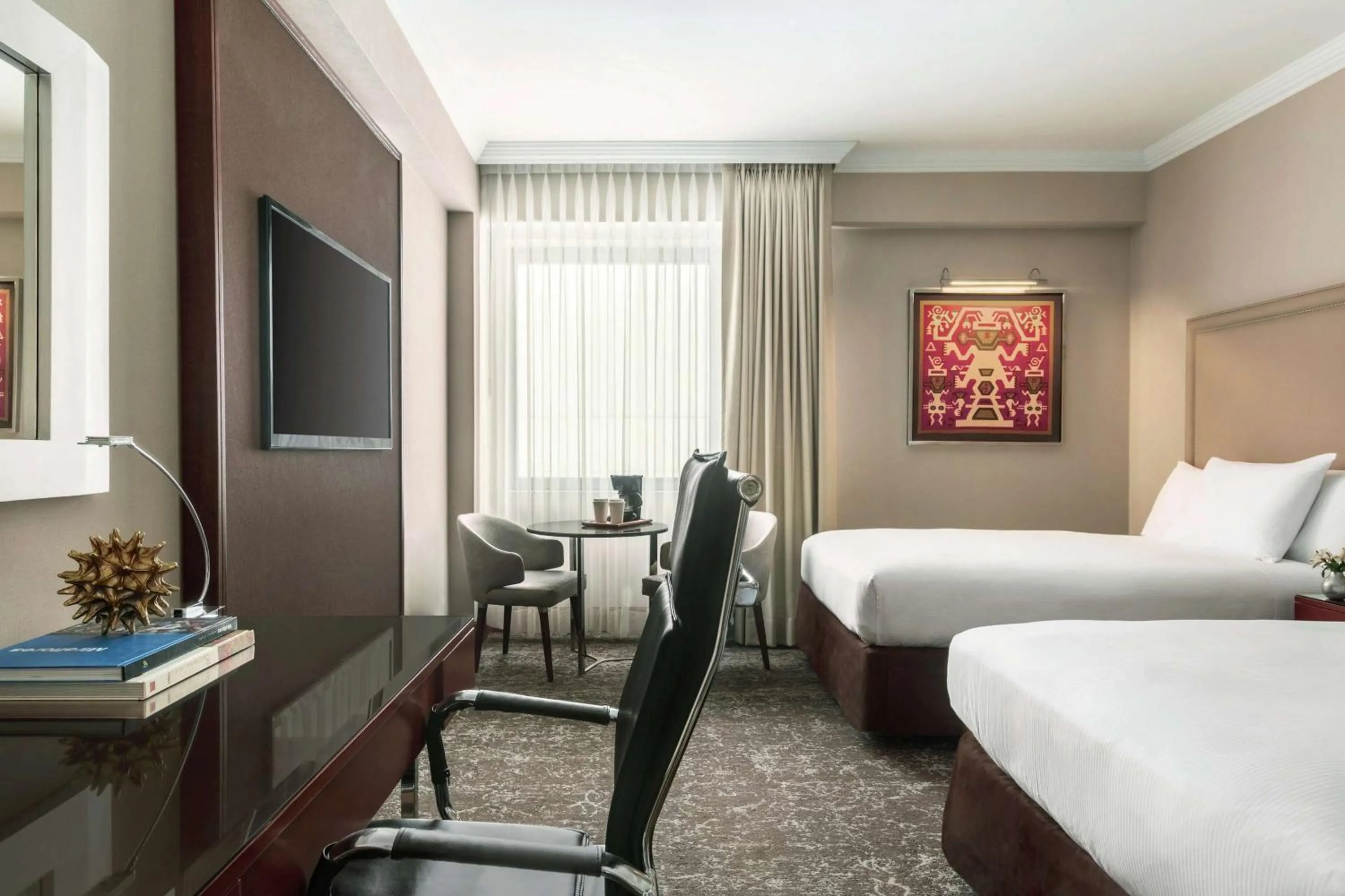 Bedroom, Bed in DoubleTree by Hilton Lima Miraflores El Pardo