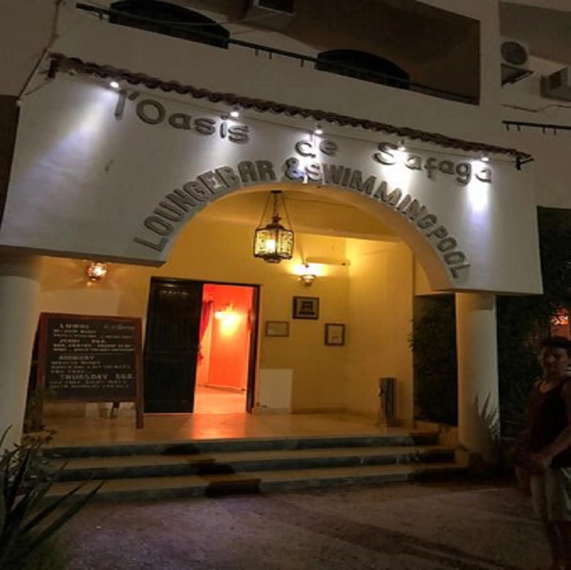 Night in L'Oasis de Safaga Hotel