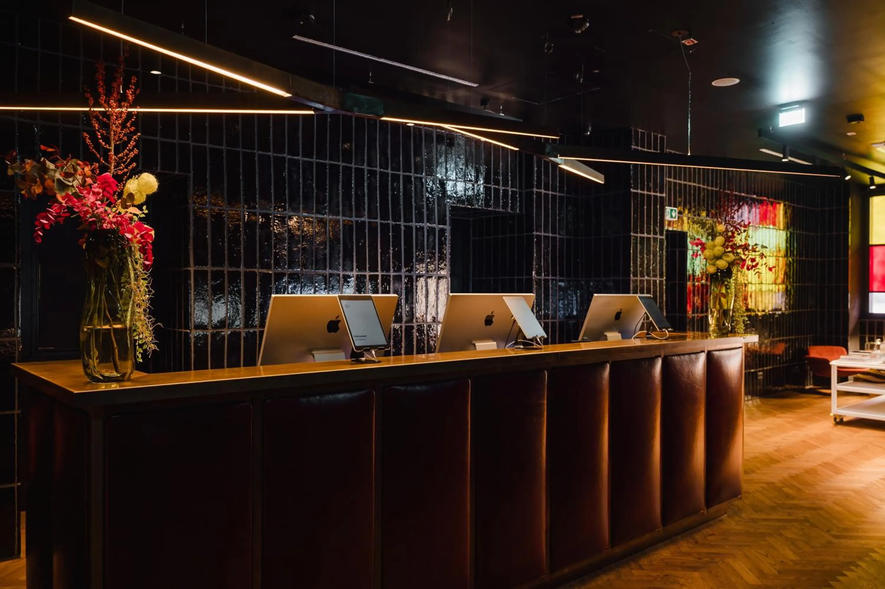 Lobby or reception in sly Berlin