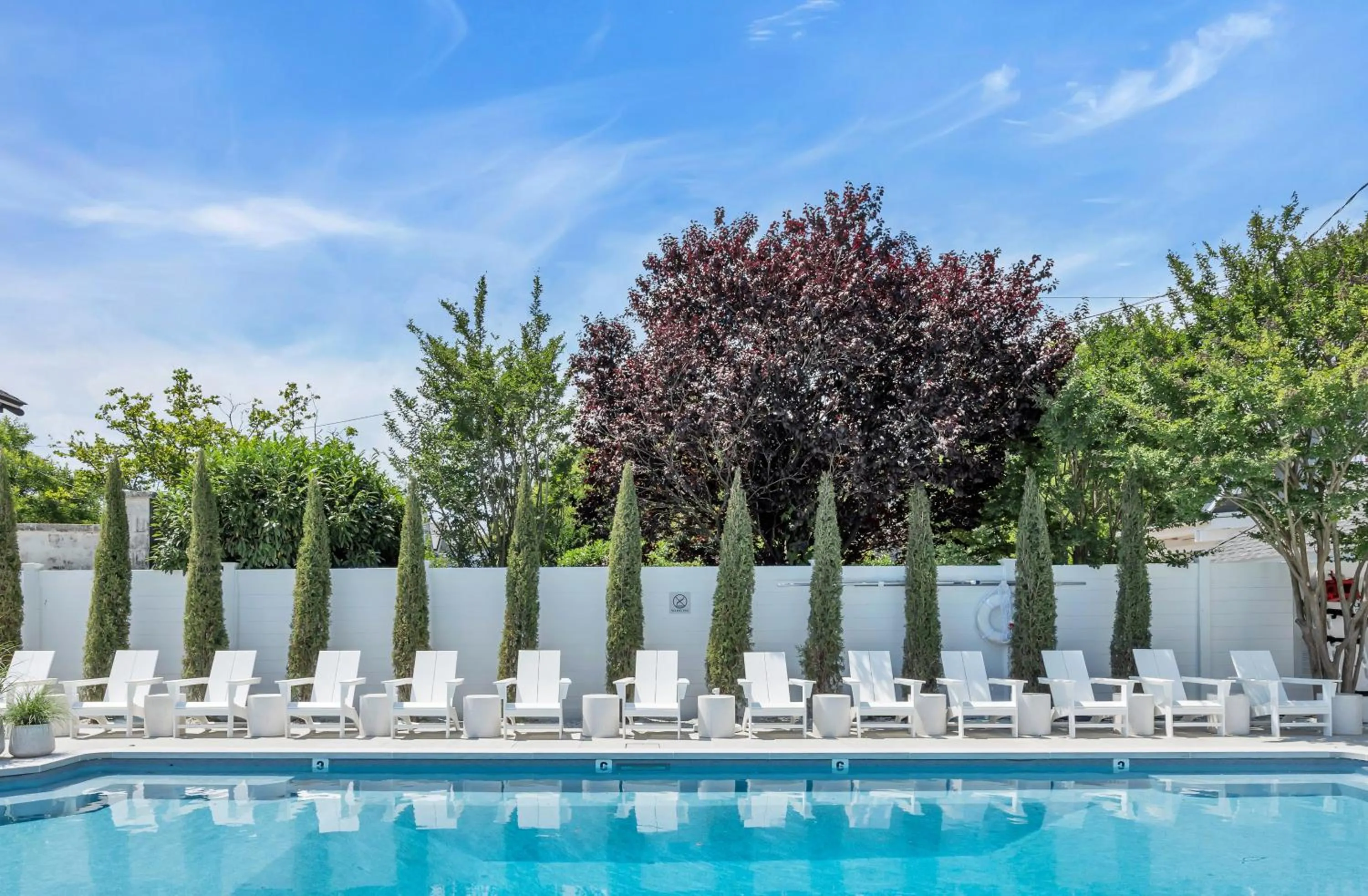 Swimming pool in The St Laurent Guest Rooms