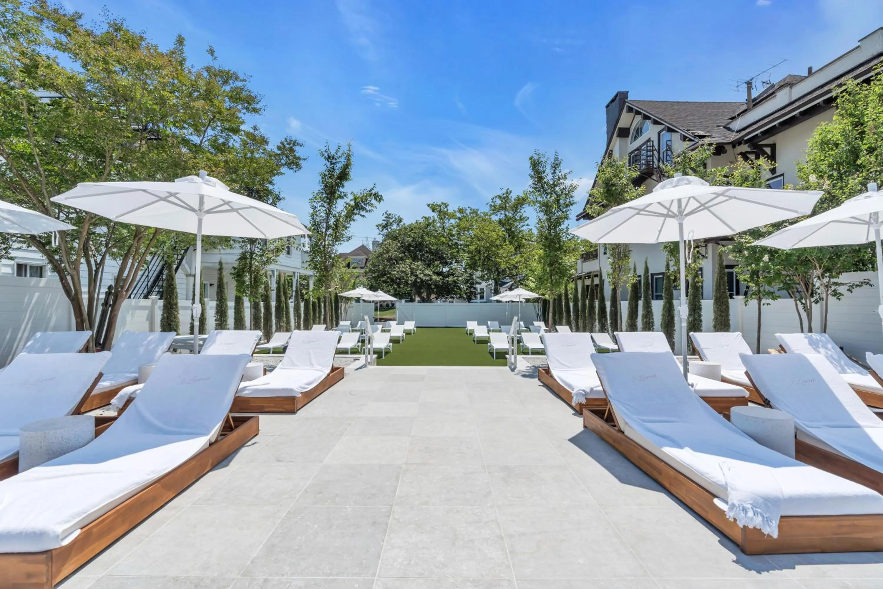 Swimming pool in The St Laurent Guest Rooms