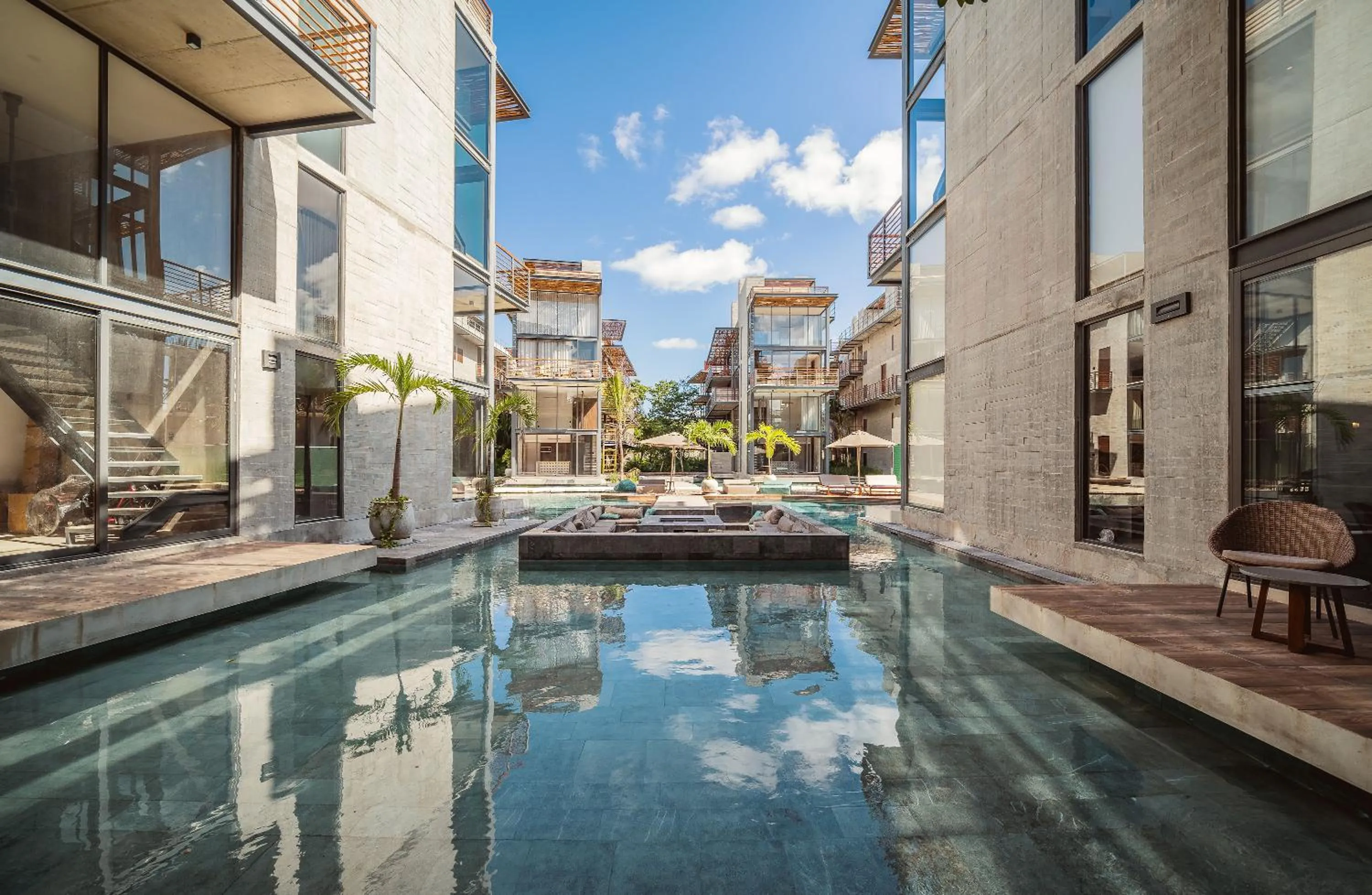 Swimming pool in Incredible 1BR Swim Up with Private Cenote and Big Gym