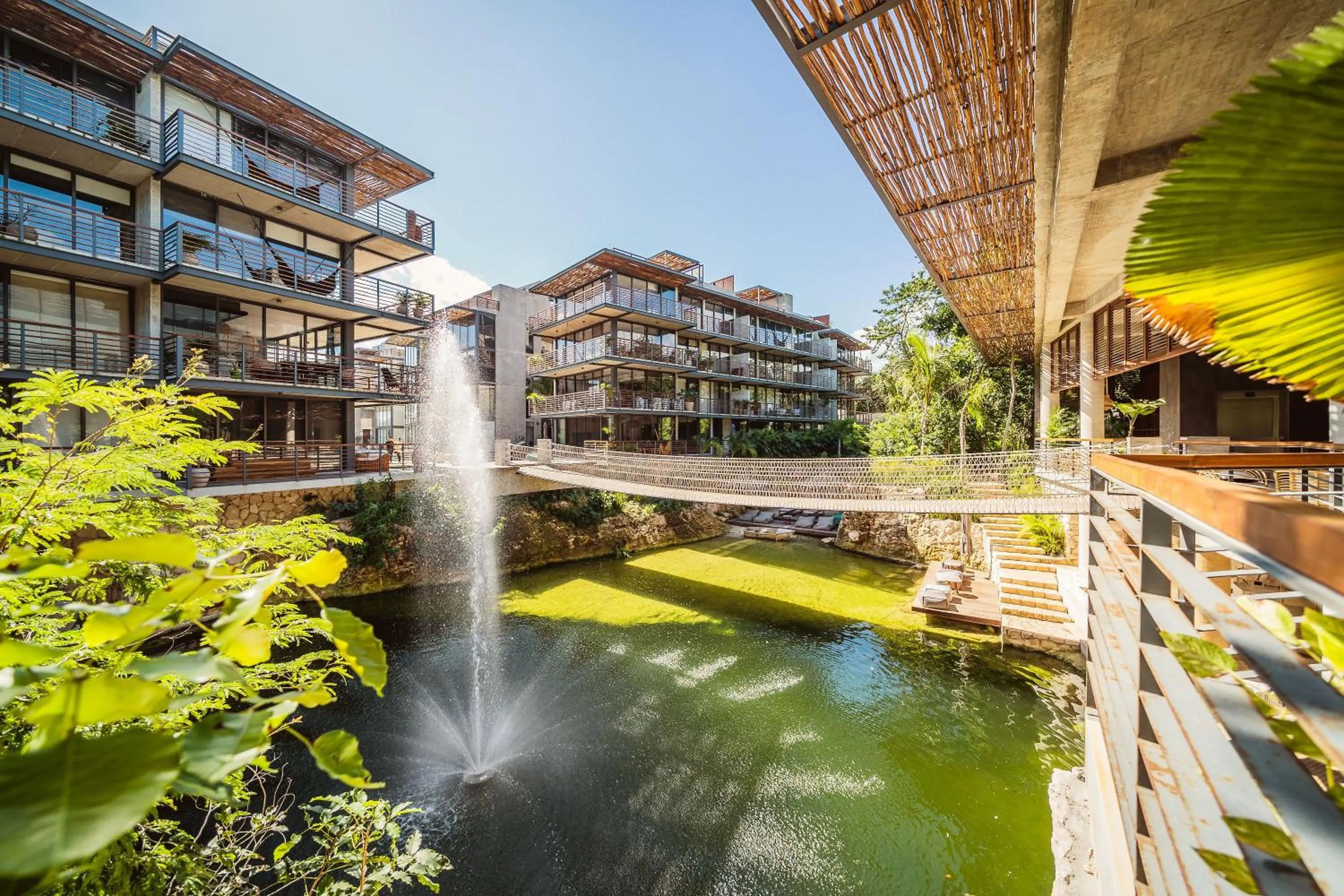 Property building in Incredible 1BR Swim Up with Private Cenote and Big Gym