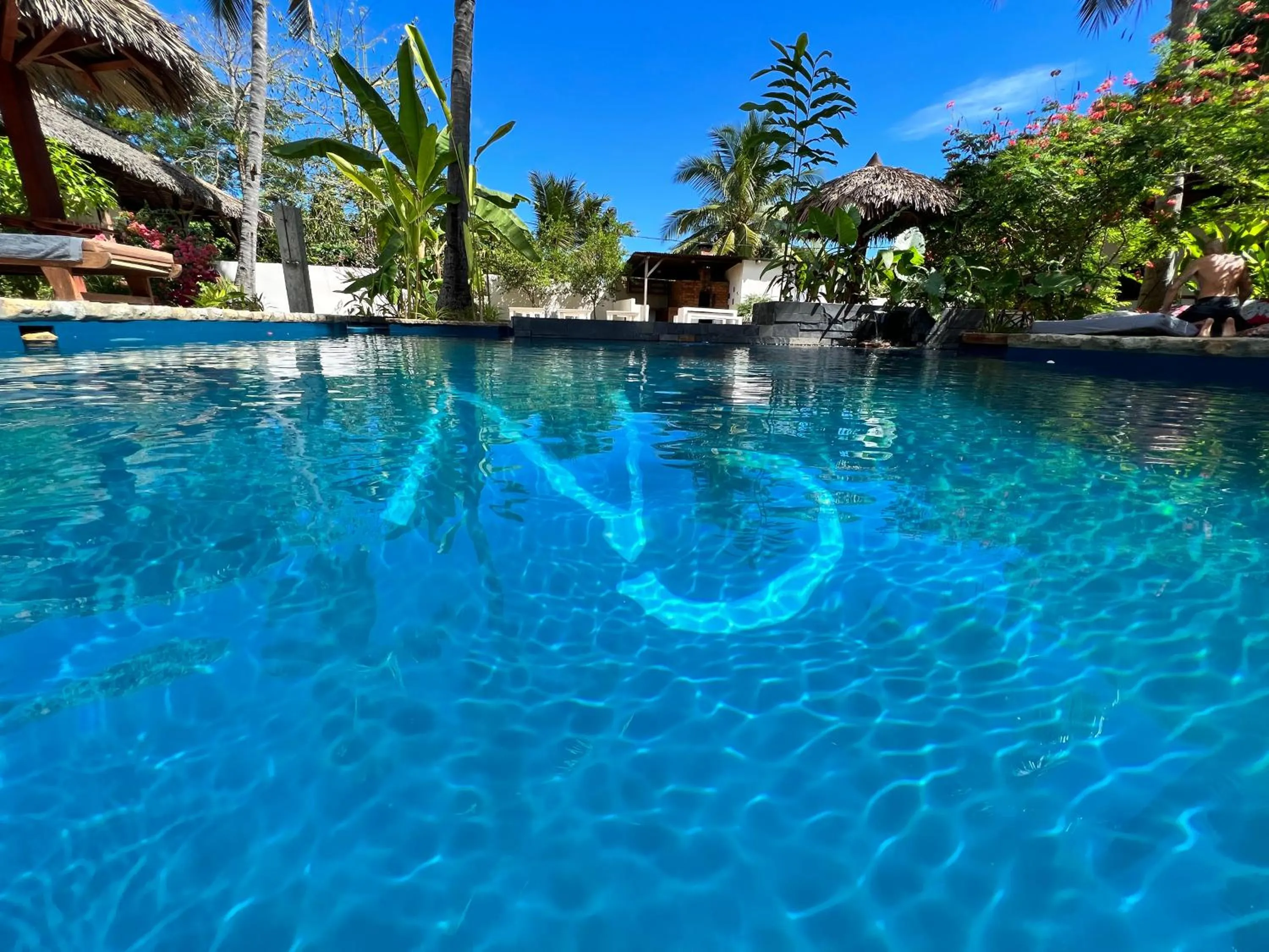 Swimming pool in NatShi Lodge
