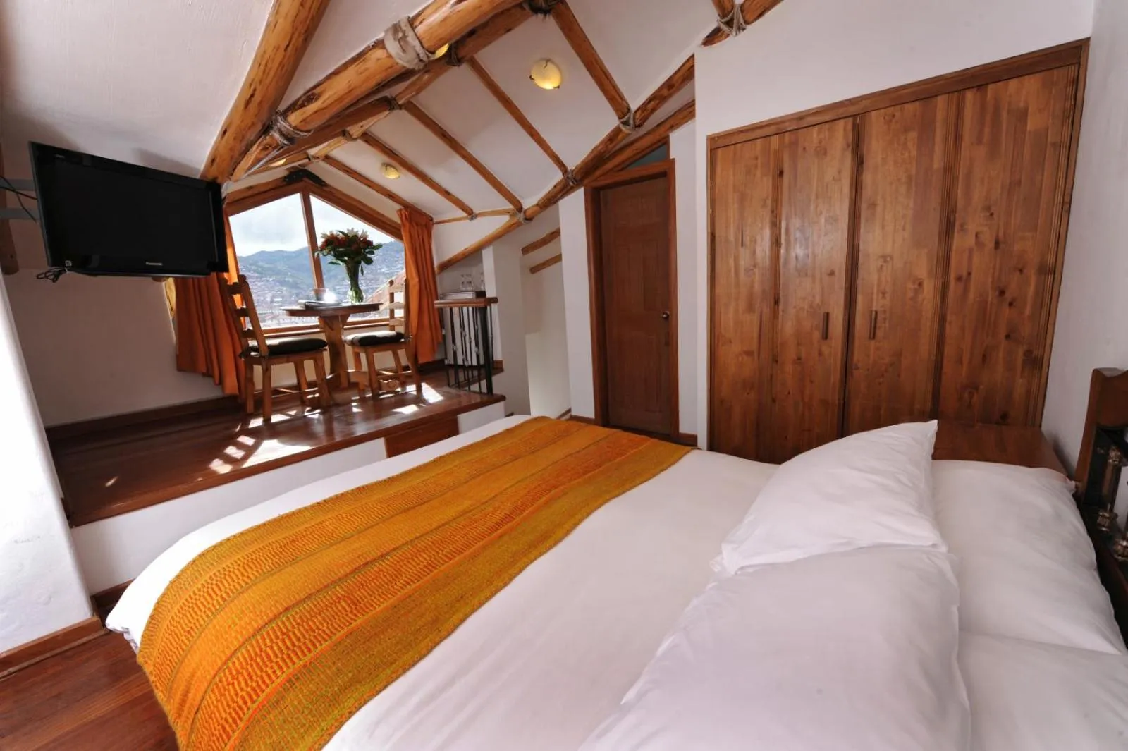Bed in Casa San Blas Cusco Exquisite By Xima
