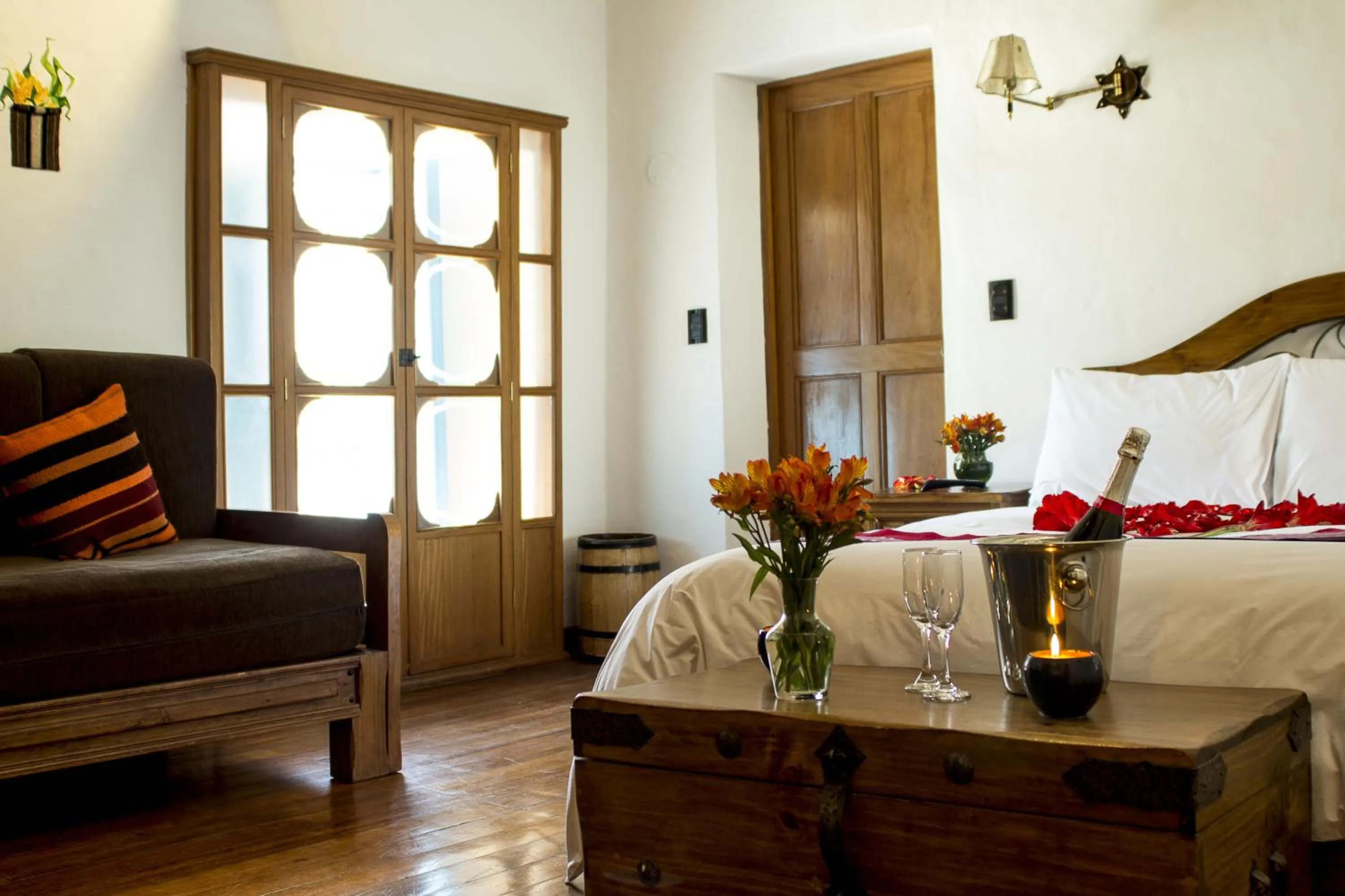 Bed in Casa San Blas Cusco Exquisite By Xima