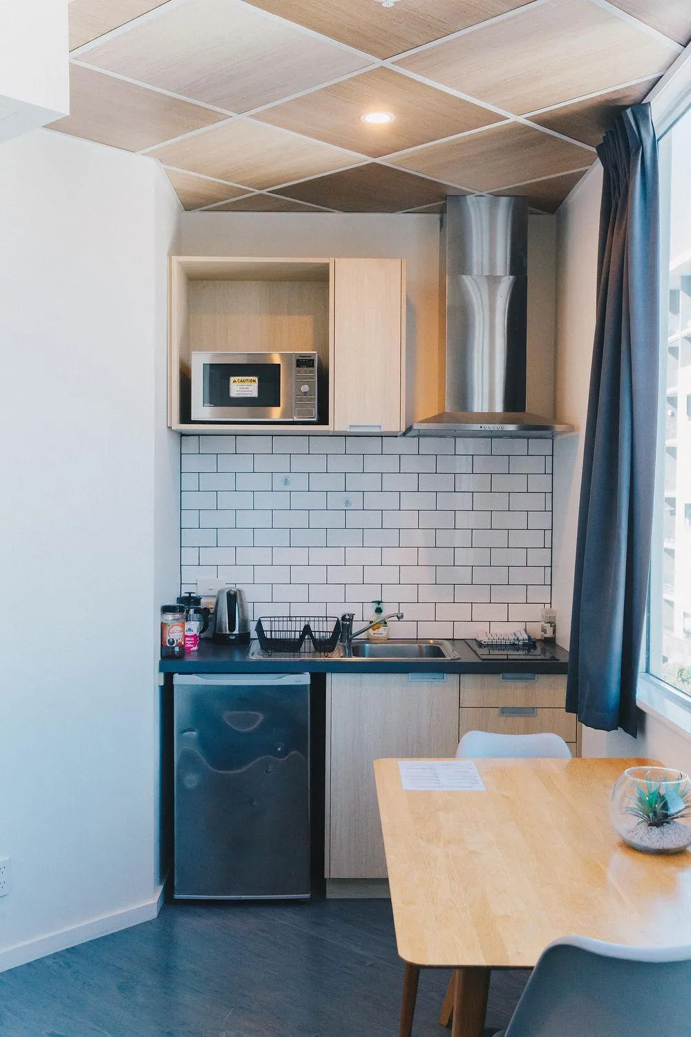 Kitchen or kitchenette in Liberty Apartment Hotel