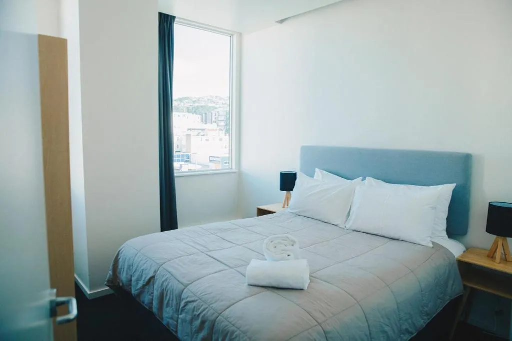 Bedroom, Bed in Liberty Apartment Hotel