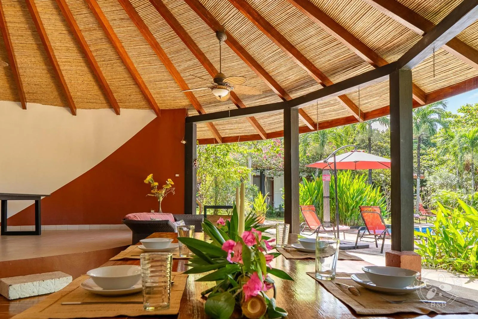 Kitchen or kitchenette in Casa Mapache
