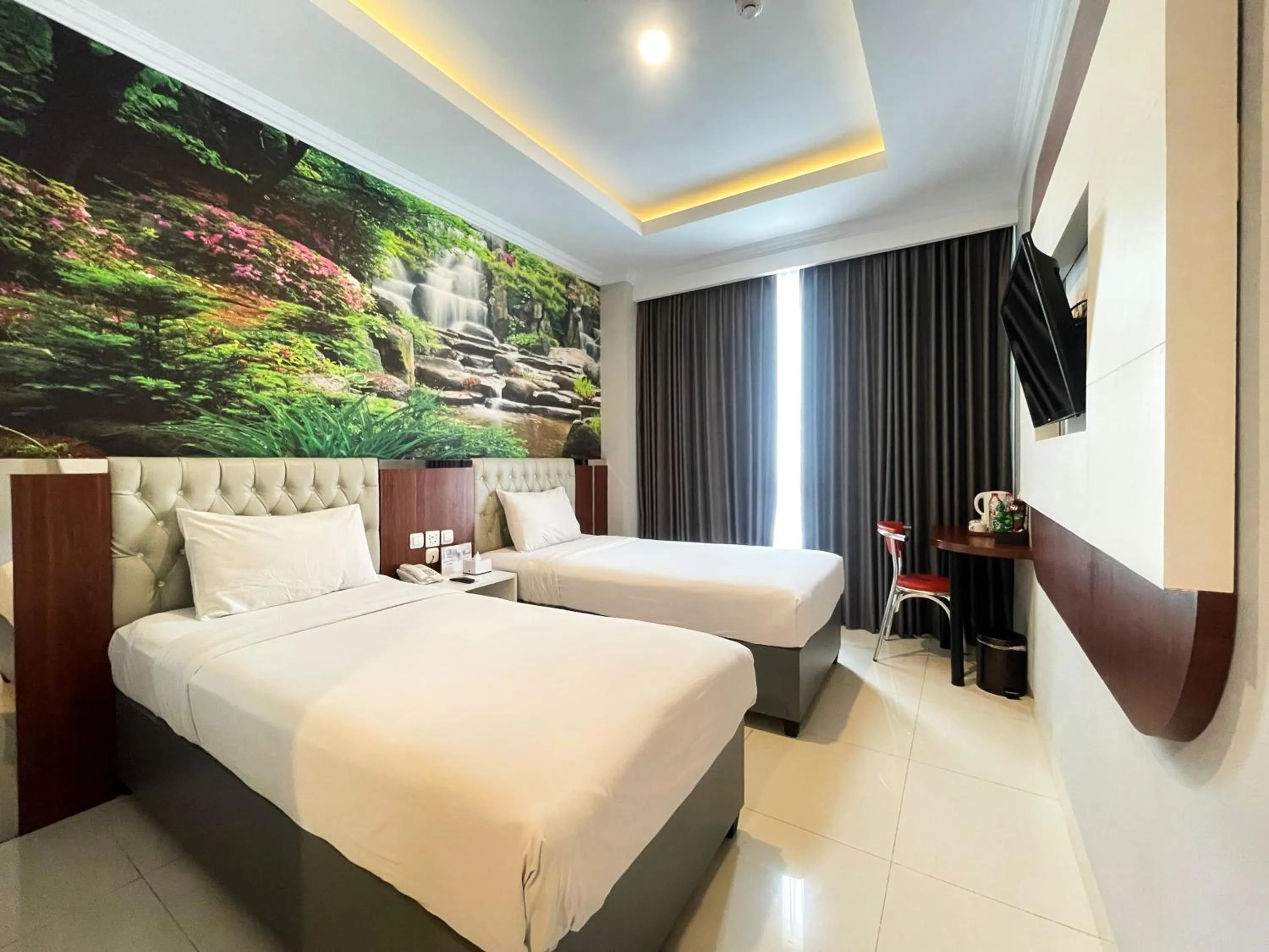 Bedroom, Bed in Solo Grand City