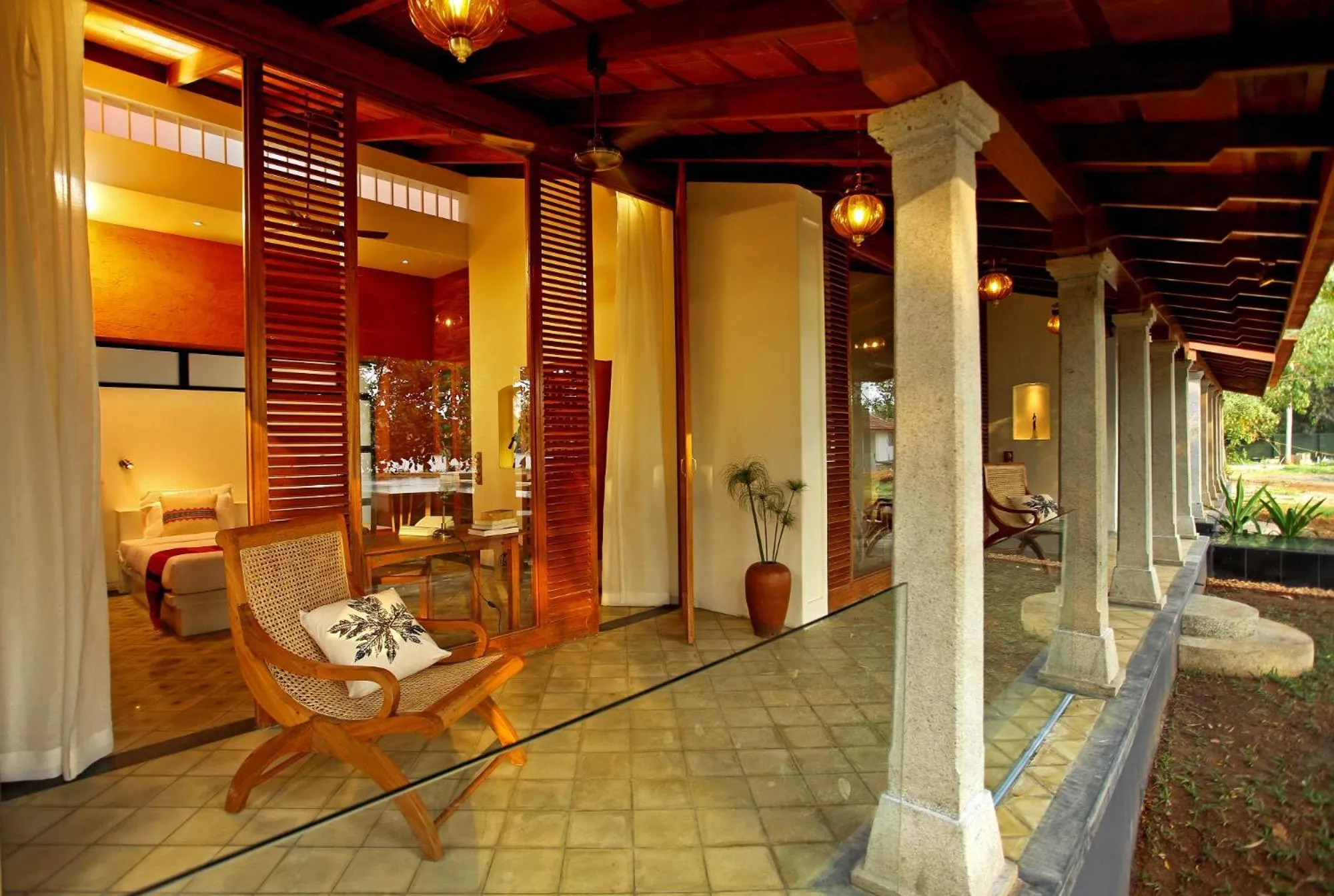 Living room in Baymaas LakeHouse