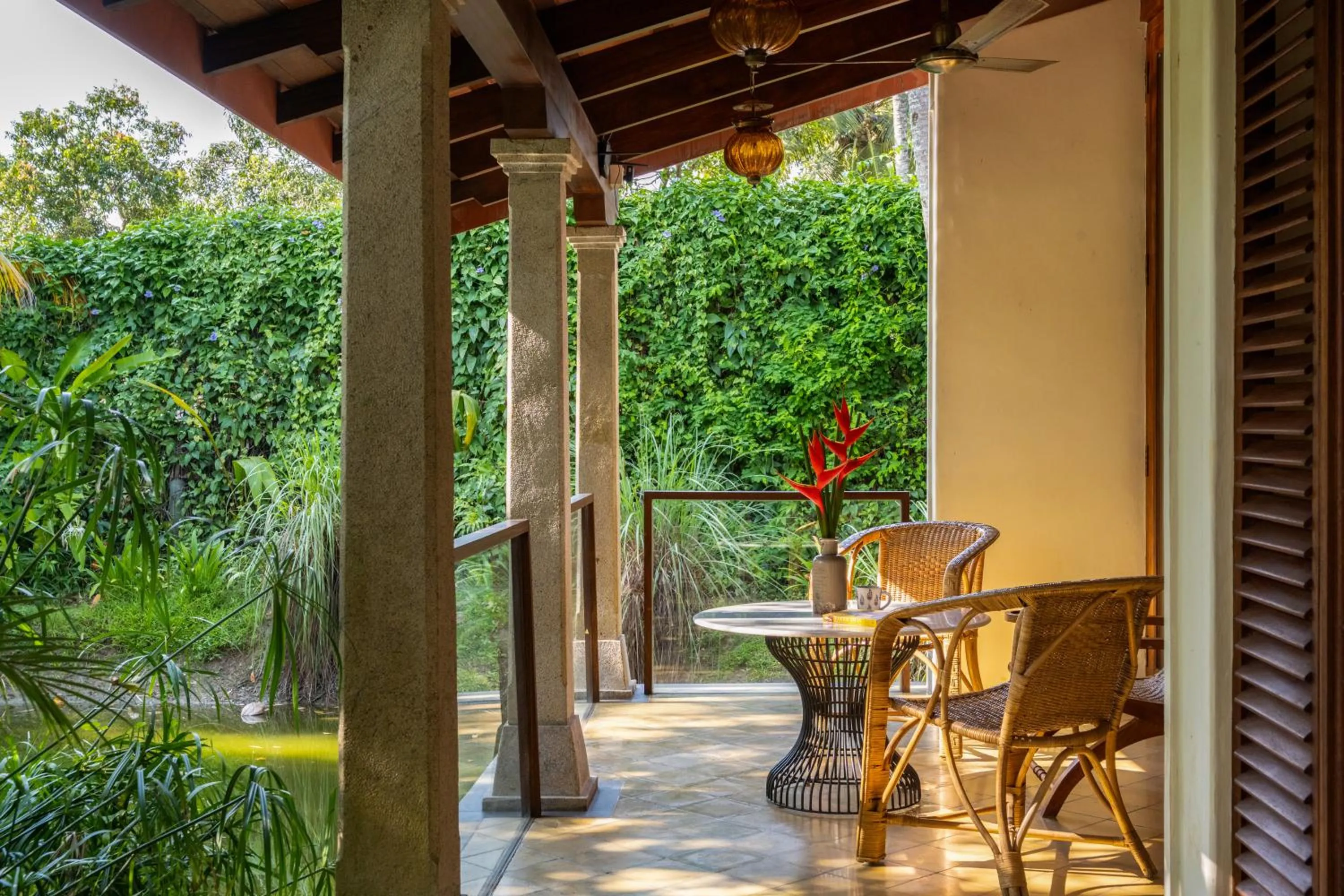 Patio in Baymaas LakeHouse