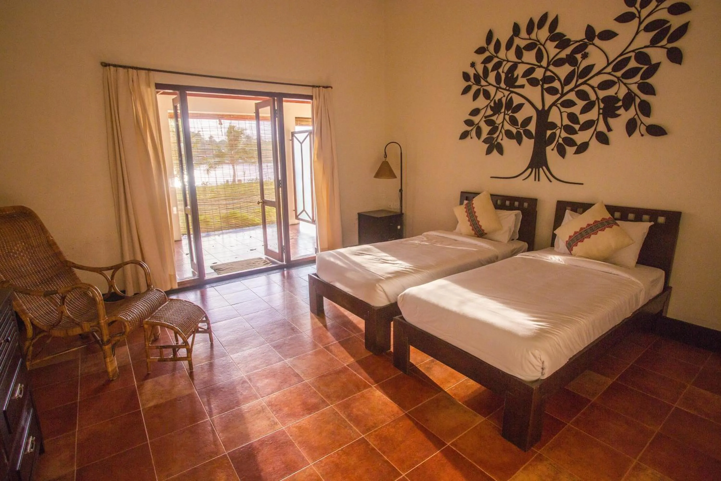 Bed in Baymaas LakeHouse