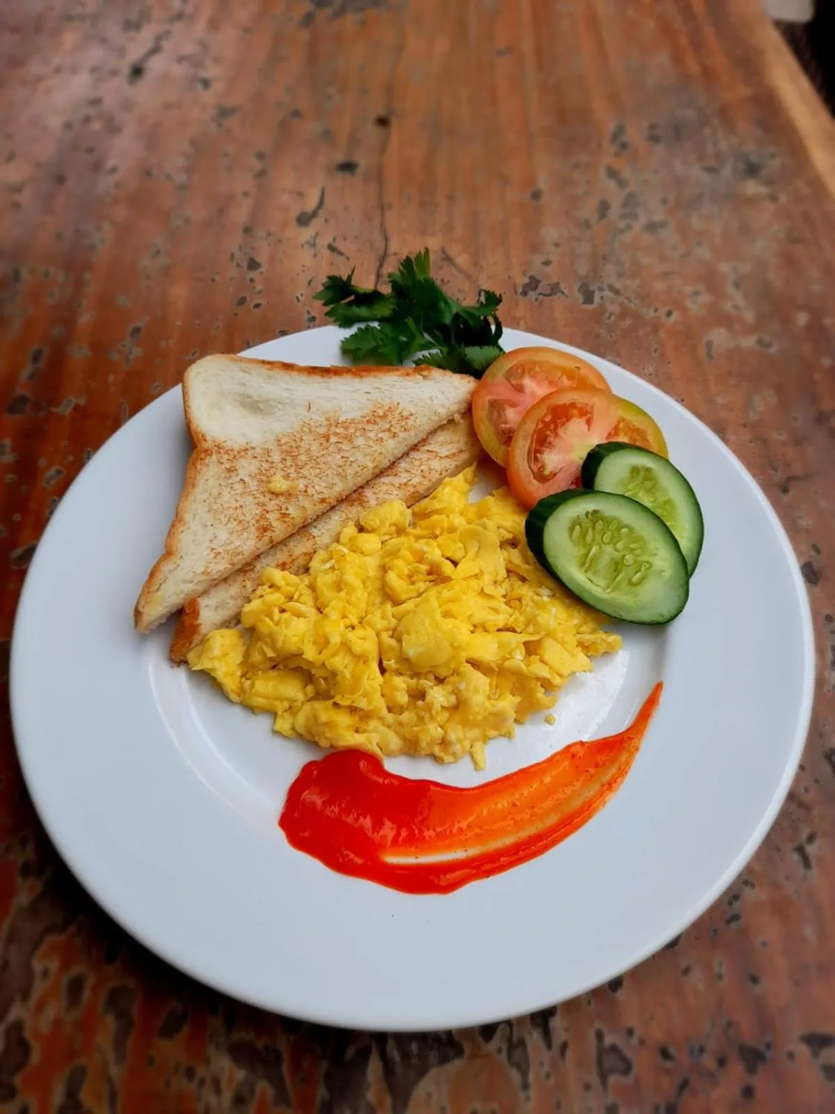 Breakfast in Penida Hills