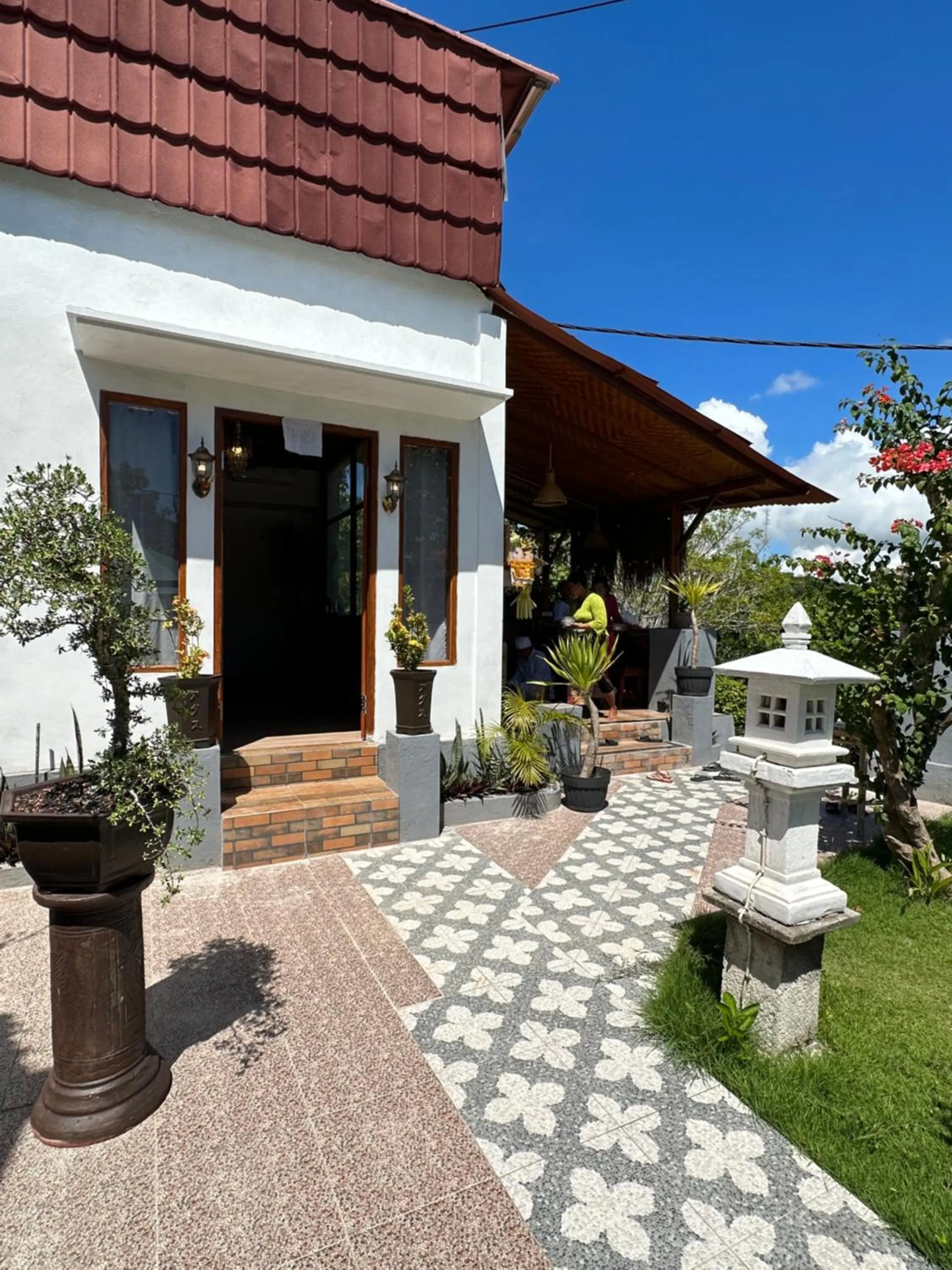 Garden view in Penida Hills