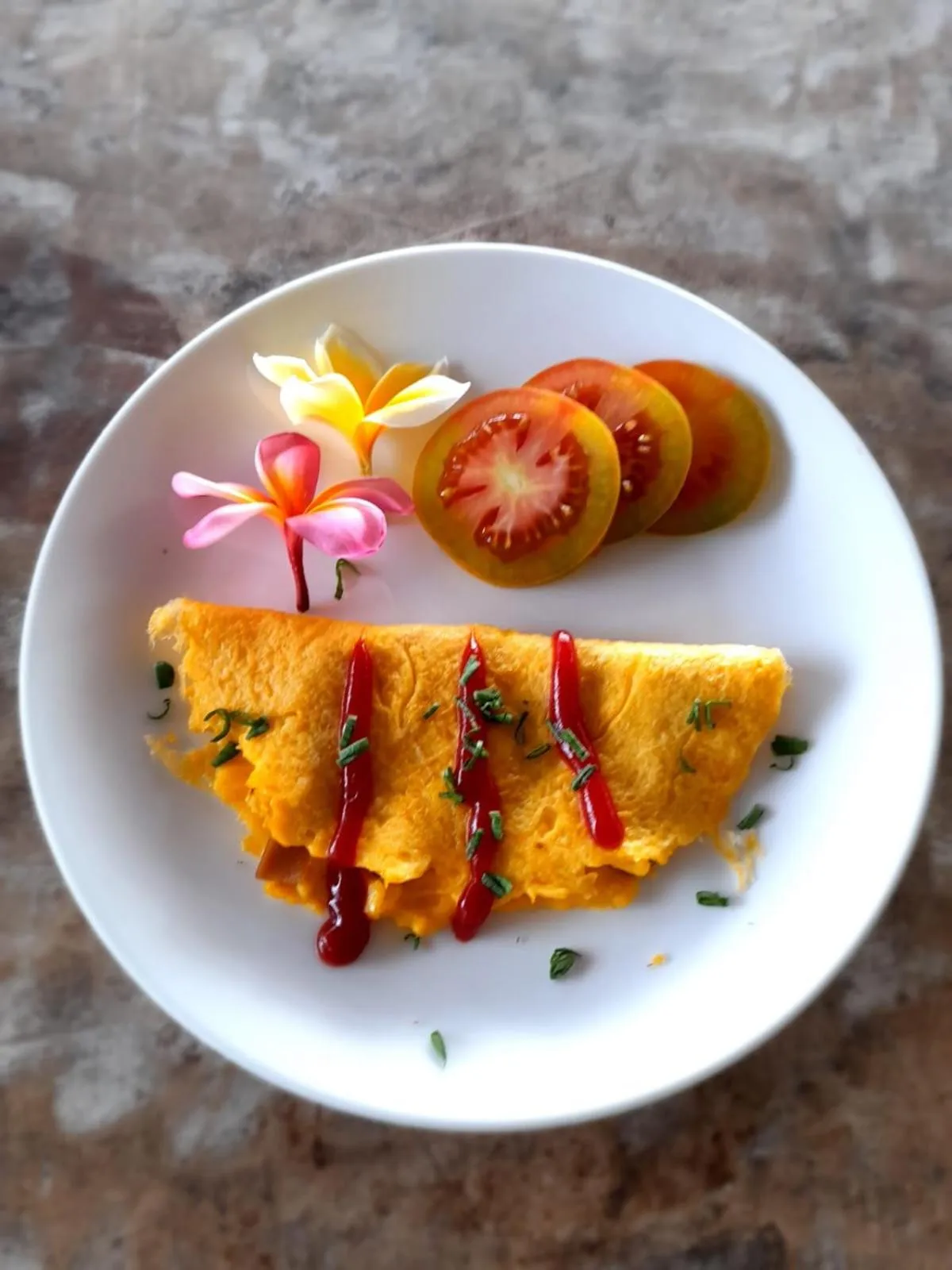 Breakfast in Penida Hills