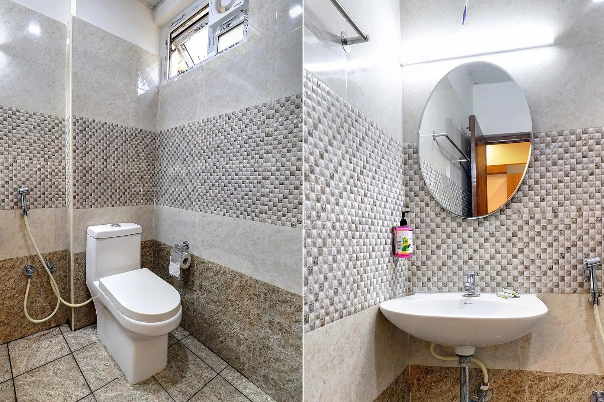 Bathroom in FabHotel Rotano Grand - Nr Marathahalli Bridge
