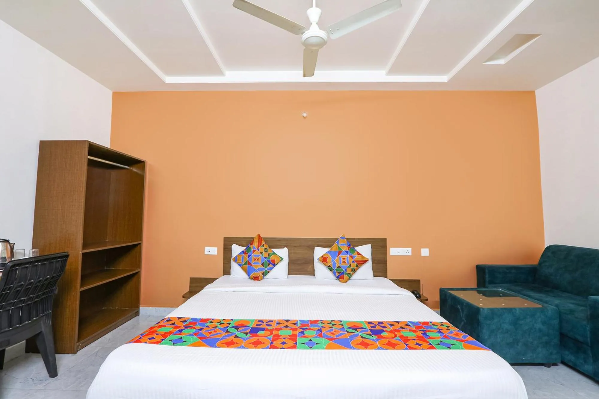 Bed in FabHotel Golden Hitech - Nr Hitech City