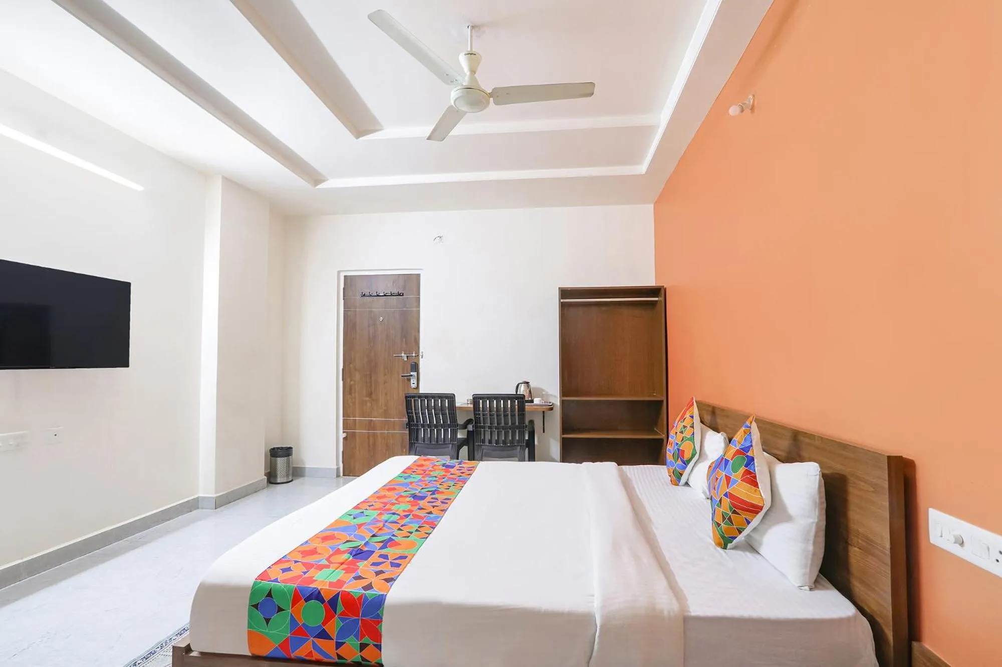 Bed in FabHotel Golden Hitech - Nr Hitech City