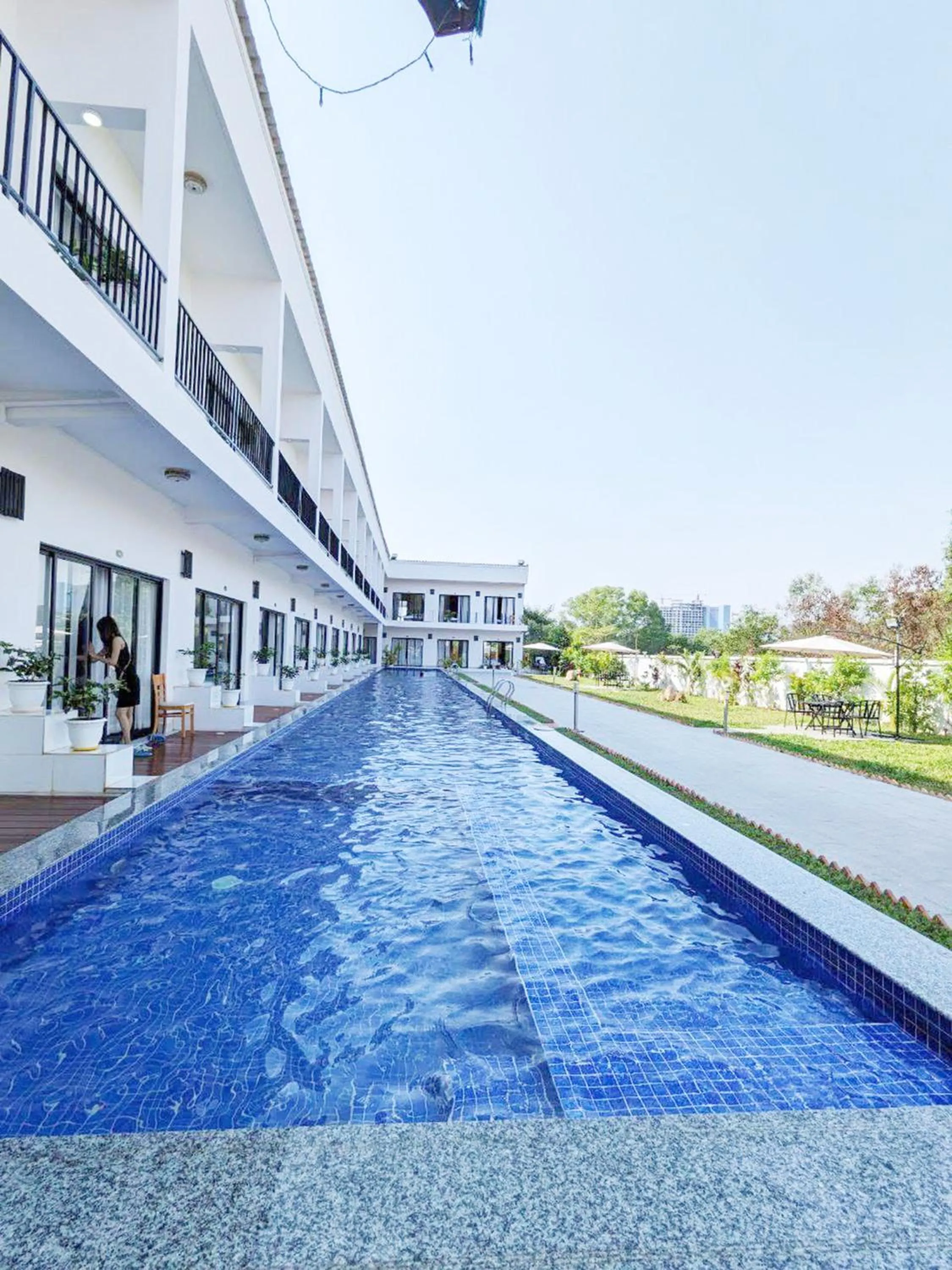 Pool view in O Mary River Resort
