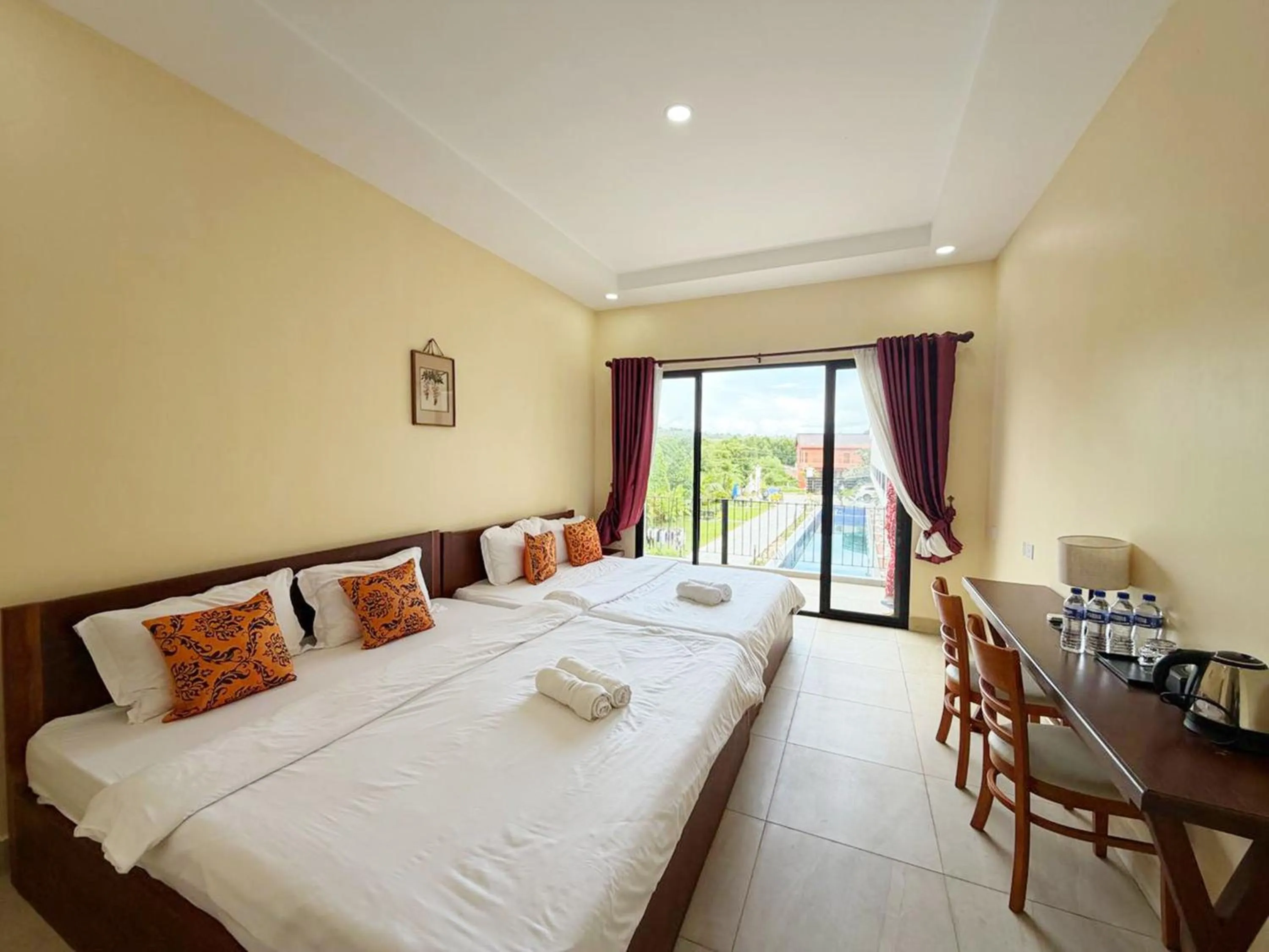 Bed in O Mary River Resort