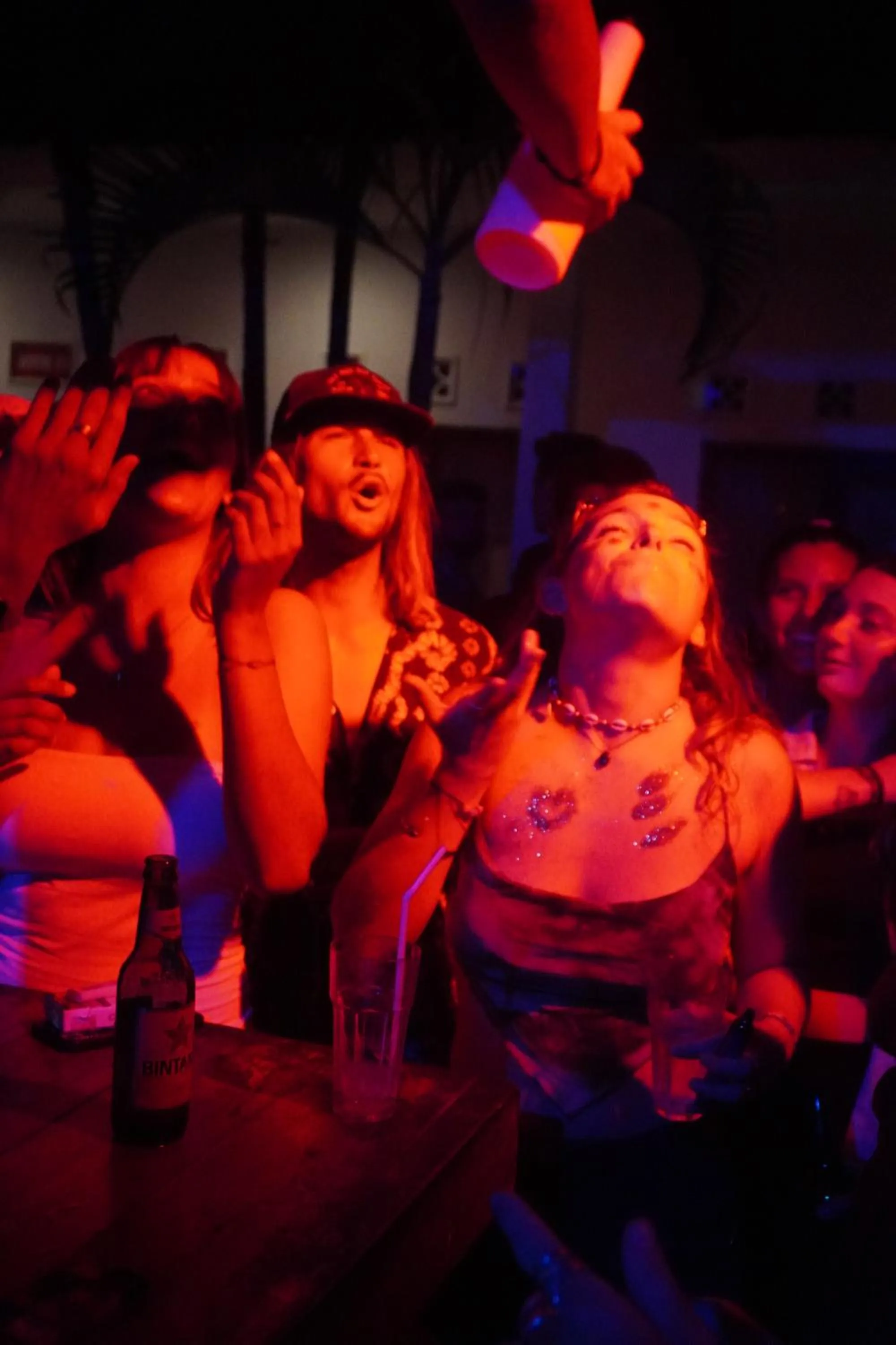 Evening entertainment in Indonesia Backpacker Hostels