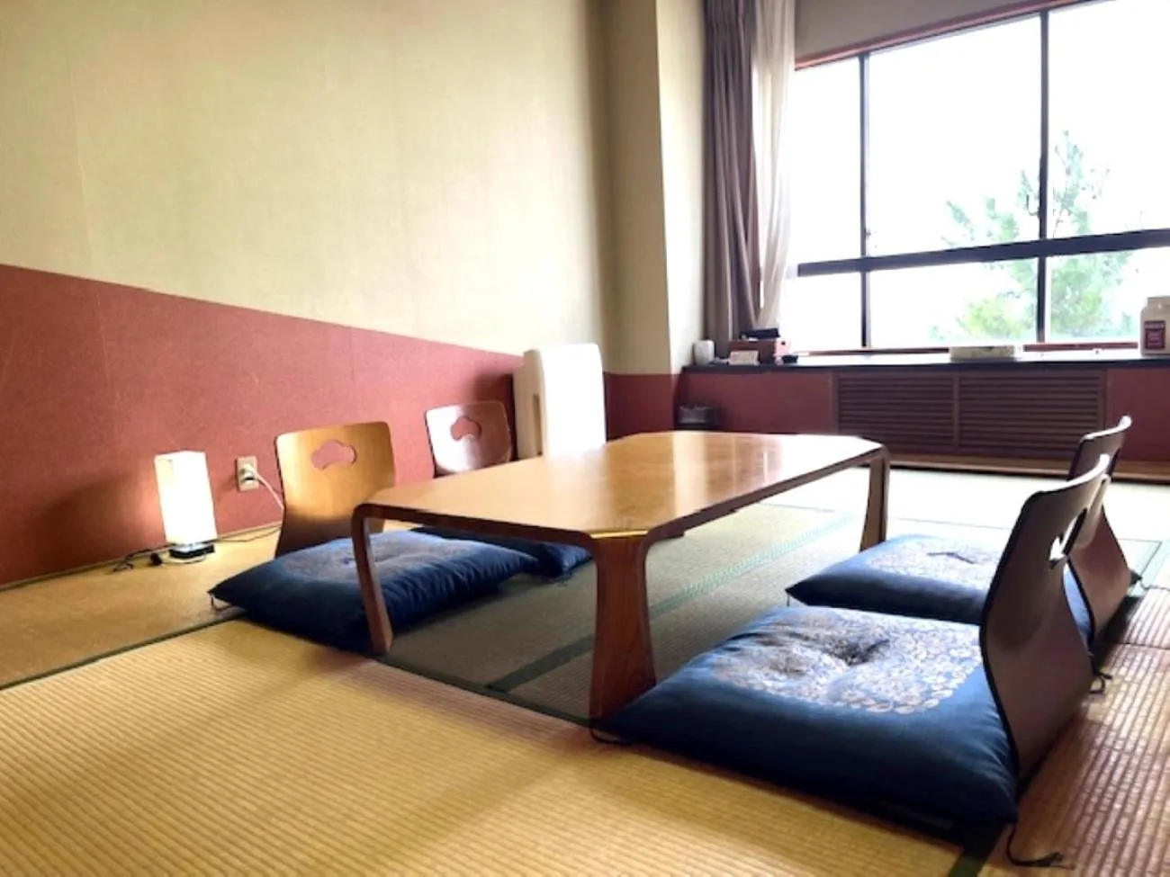 Photo of the whole room, Bed in Hotel Seiryu Japanese Spa inn with spectacular view in Osaka